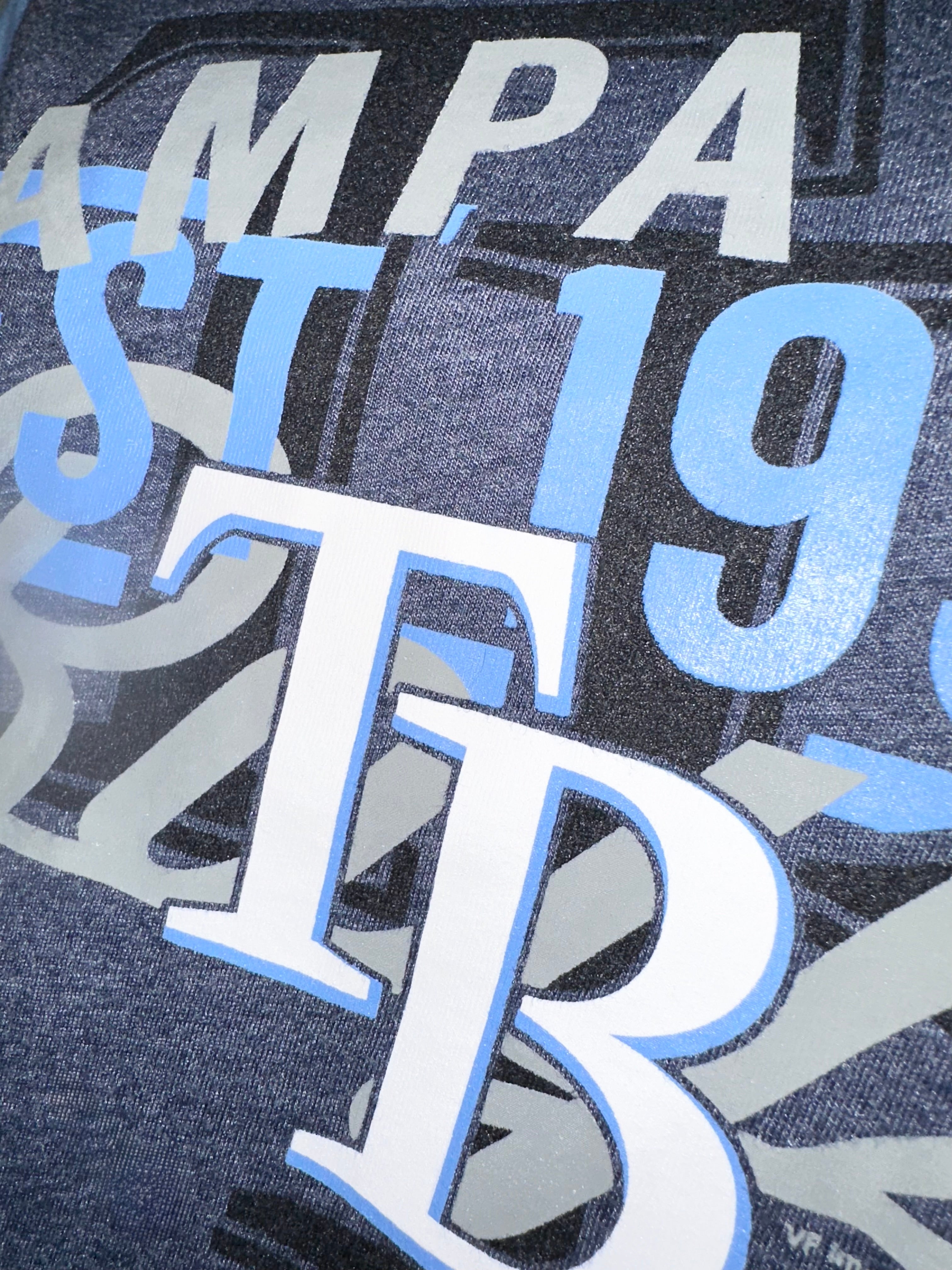 Tampa Bay Rays Collegiate 3/4 Length Tee