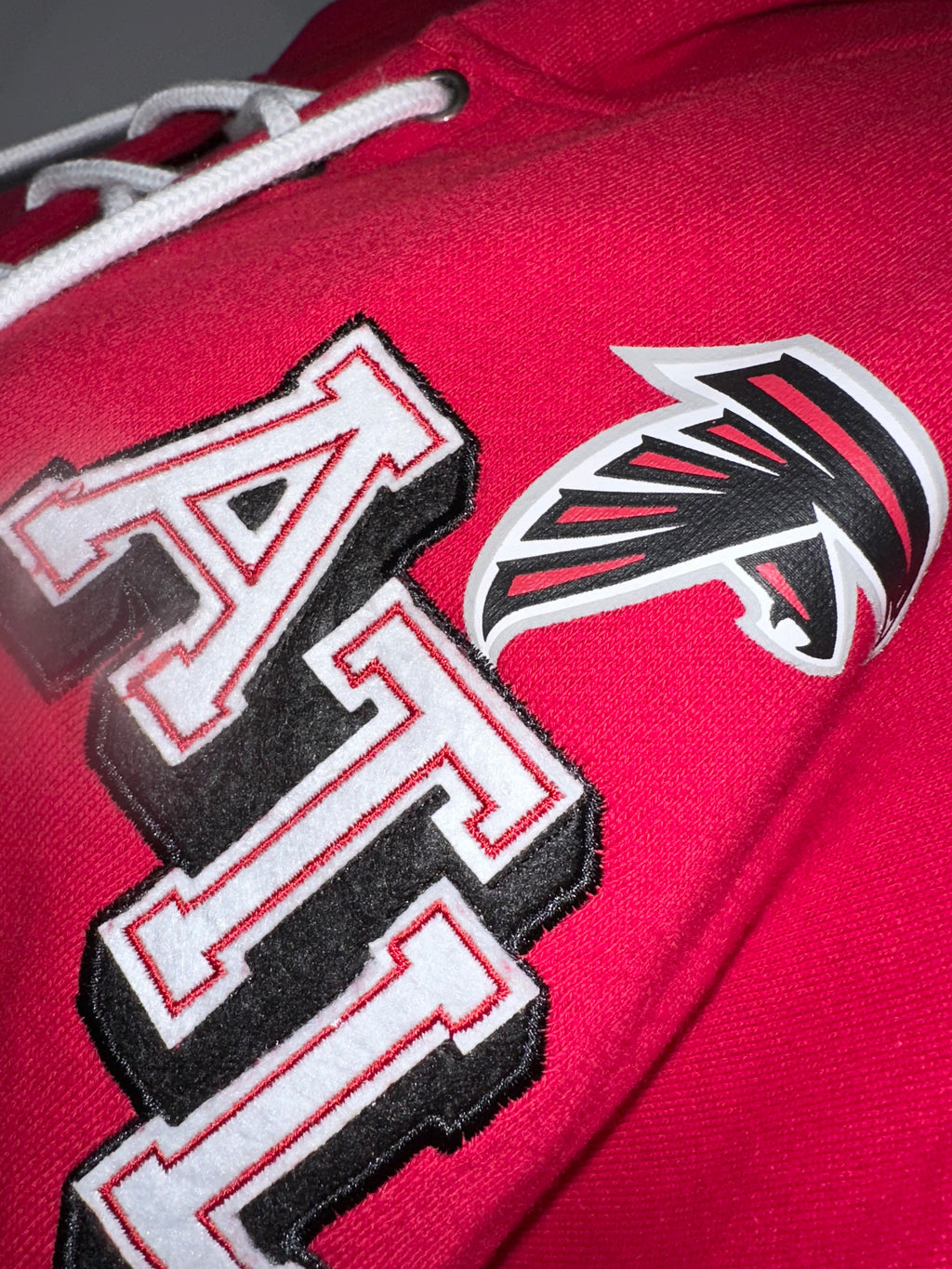 Atlanta Falcons Cropped Collegiate Hoodie (NWT)