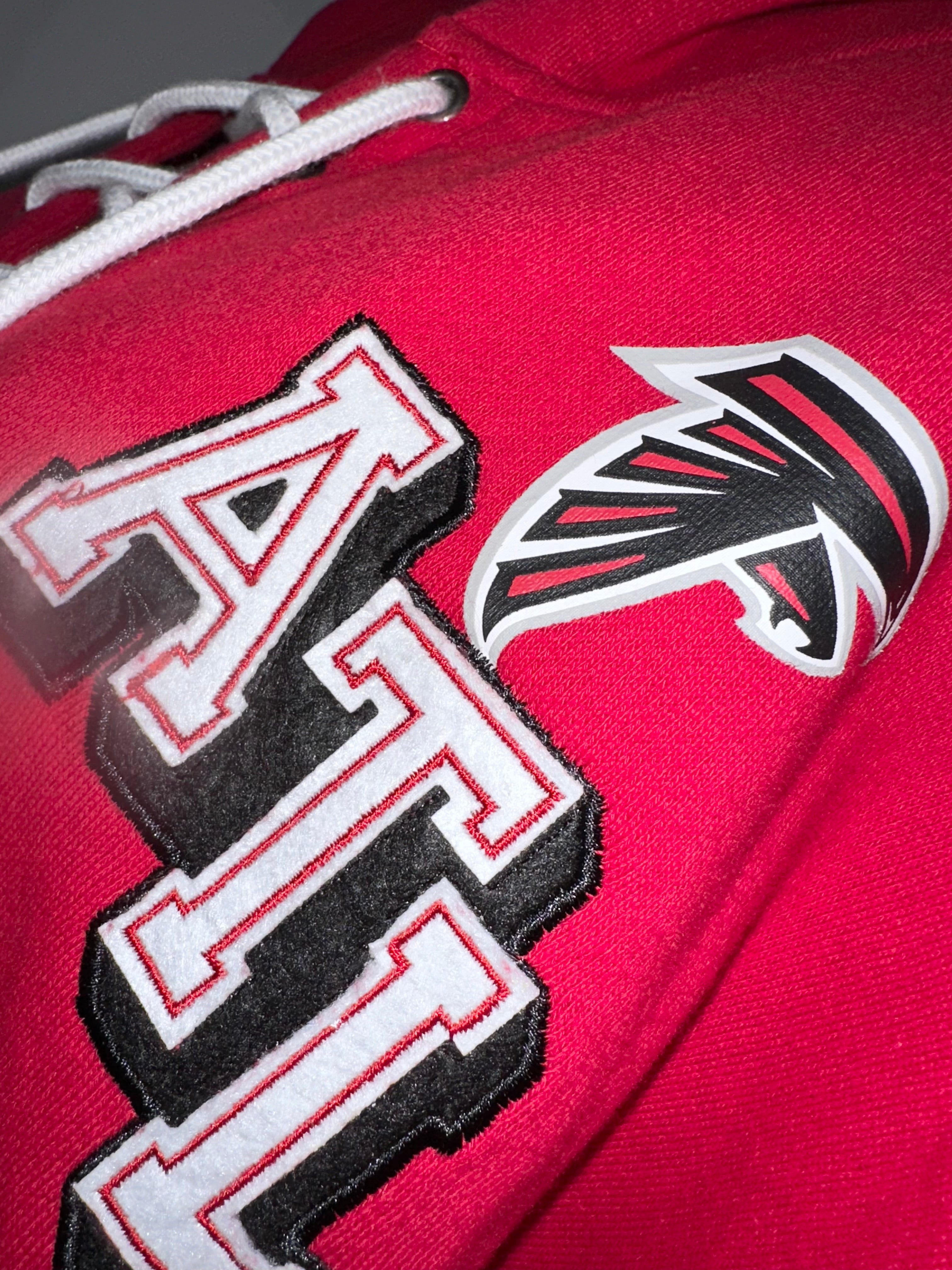 Atlanta Falcons Cropped Collegiate Hoodie (NWT)