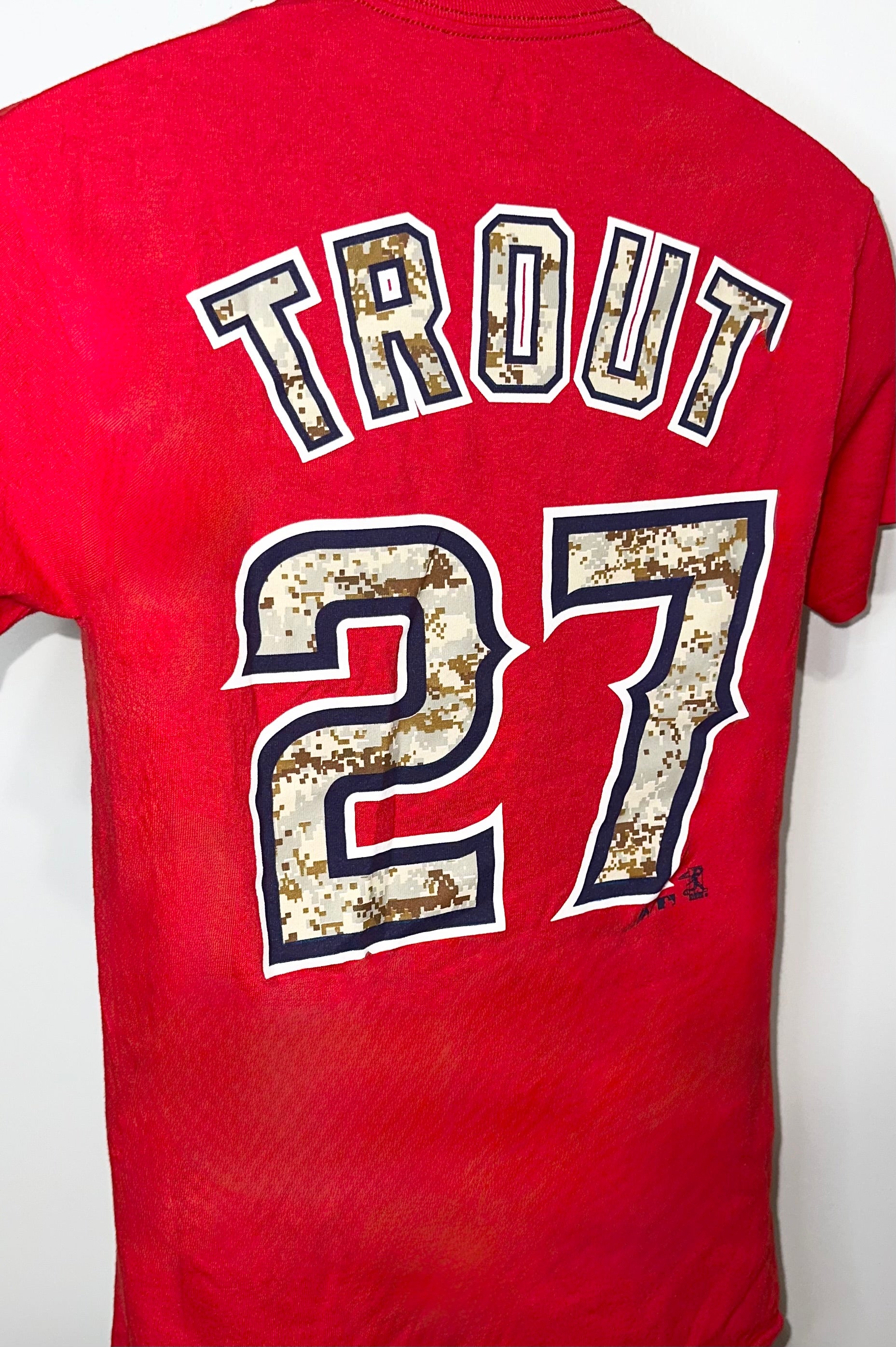 Los Angelas Angels Mike Trout #27 Tee (VINTAGE)