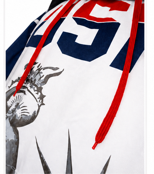 Patriotic America USA Liberty Hoodie, Adult XL