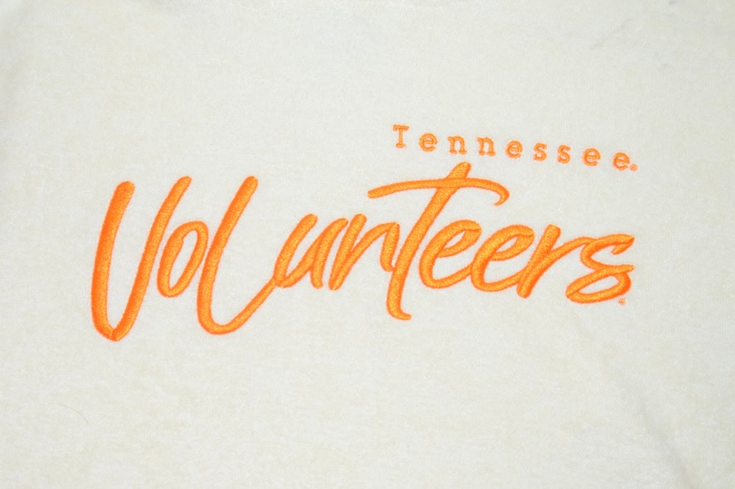 Tennessee Vols Cropped Terrycloth Hoodie
