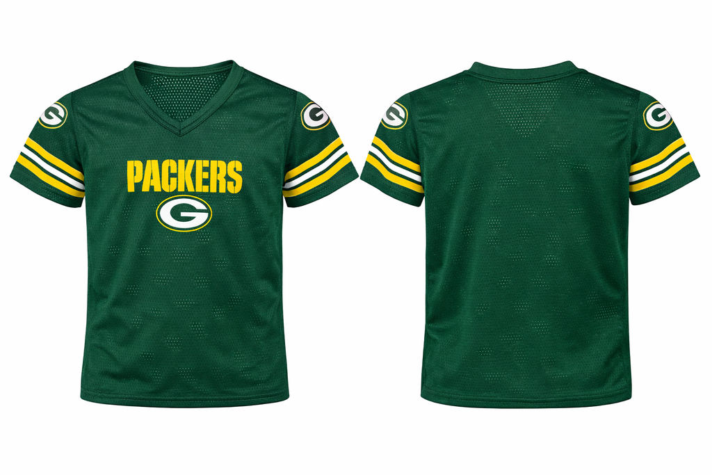 Green Bay Packers Mesh Jersey, Sz S/M