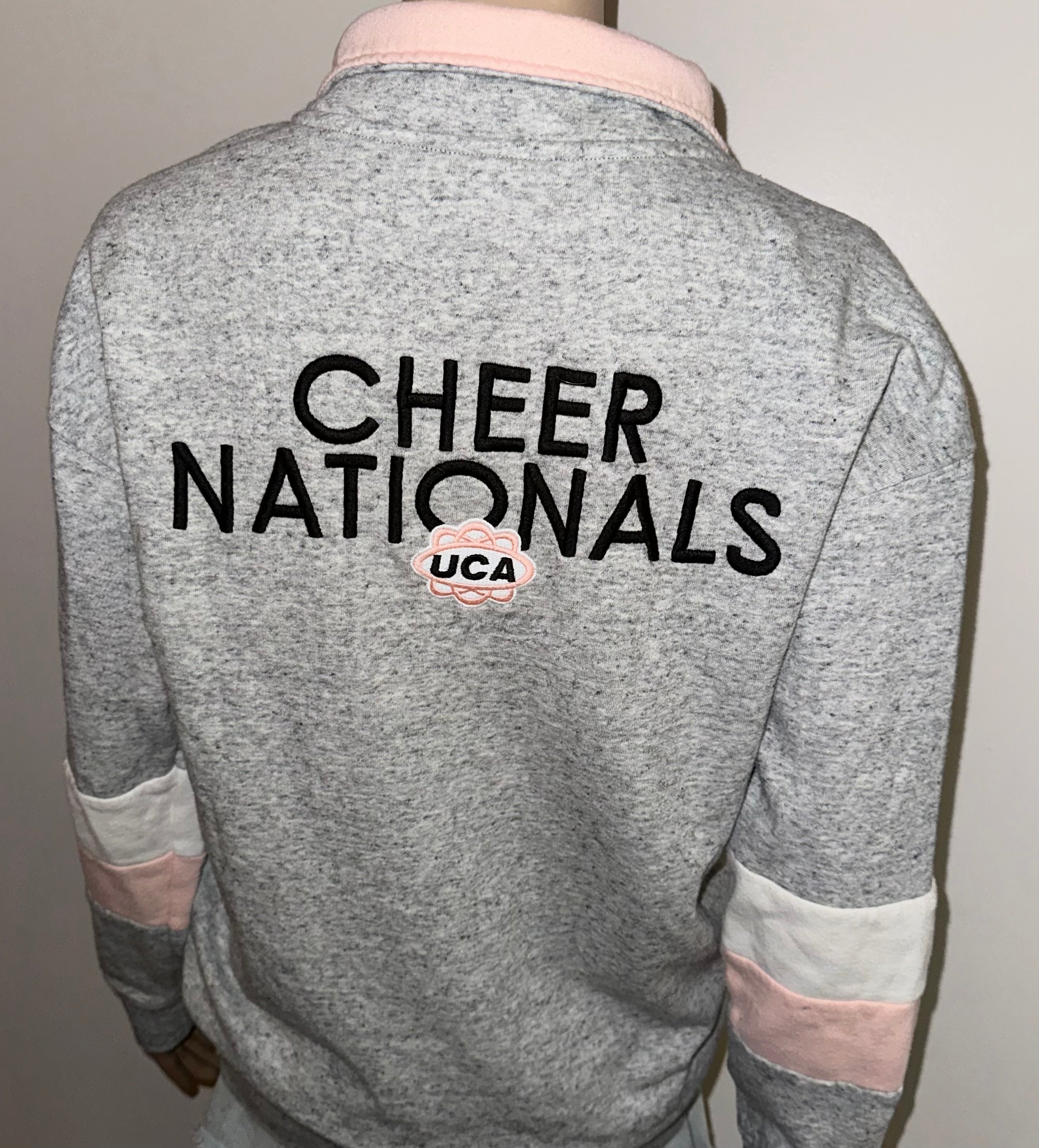 Cheerleading Varsity Spirit Cheer Nationals UCA Pullover, Sz XS
