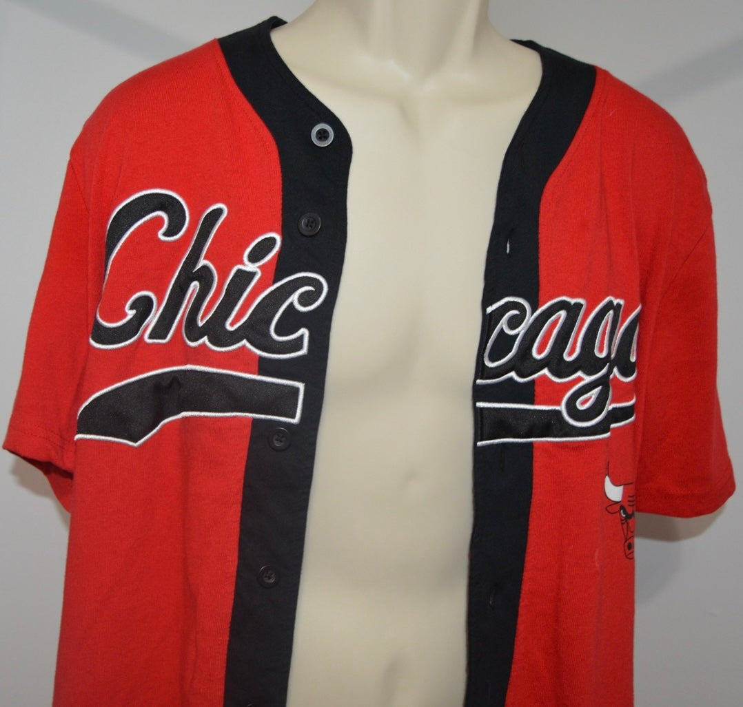 Chicago Bulls “EST. 66” Button-up Jersey (VINTAGE)