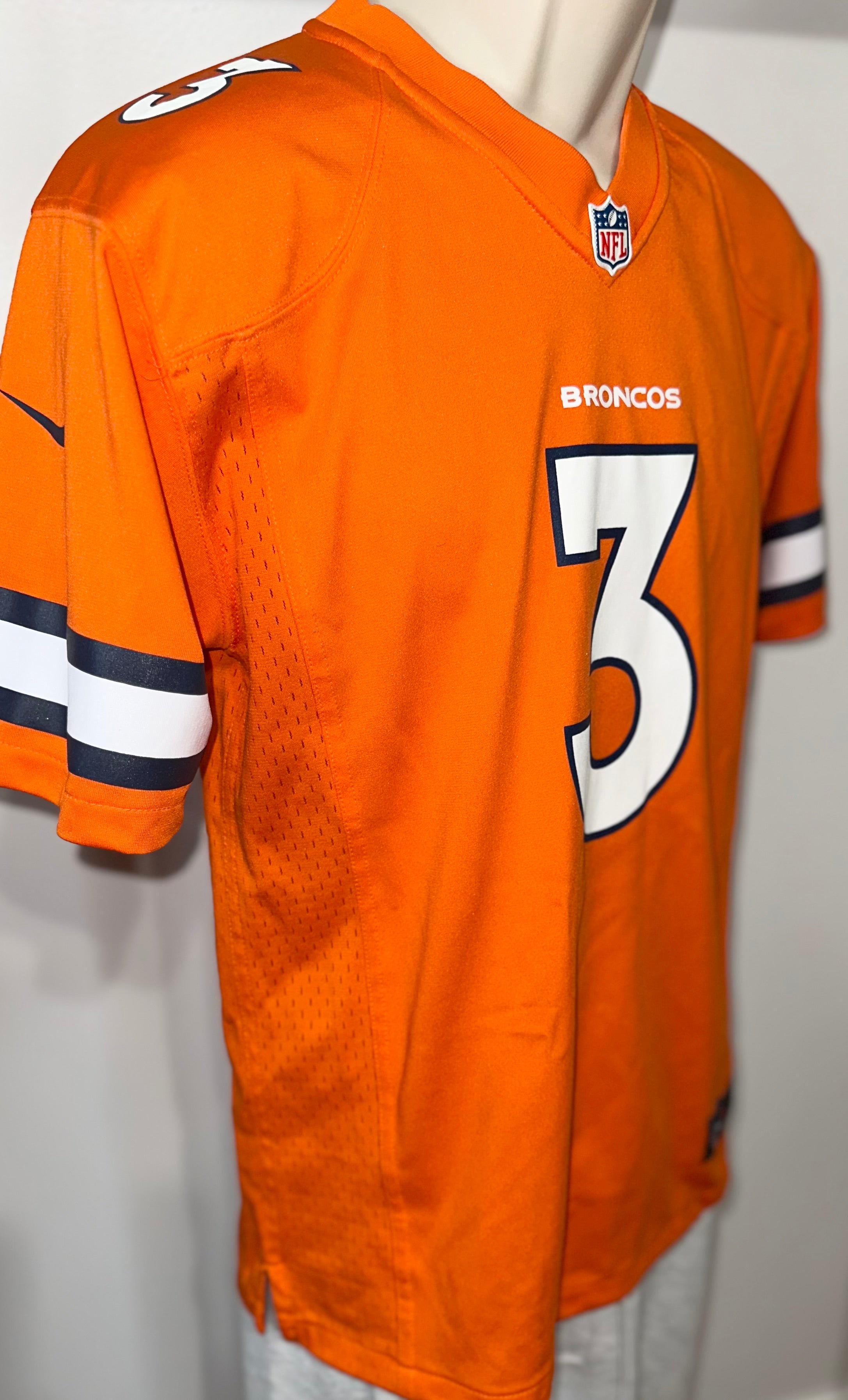 Denver Broncos Elite On Field Russell Wilson #3 Jersey