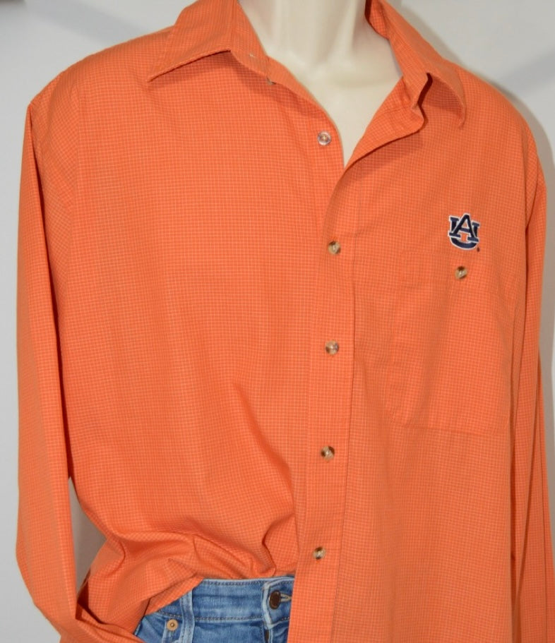 Auburn Tigers Long Sleeve Button-Down Shirt