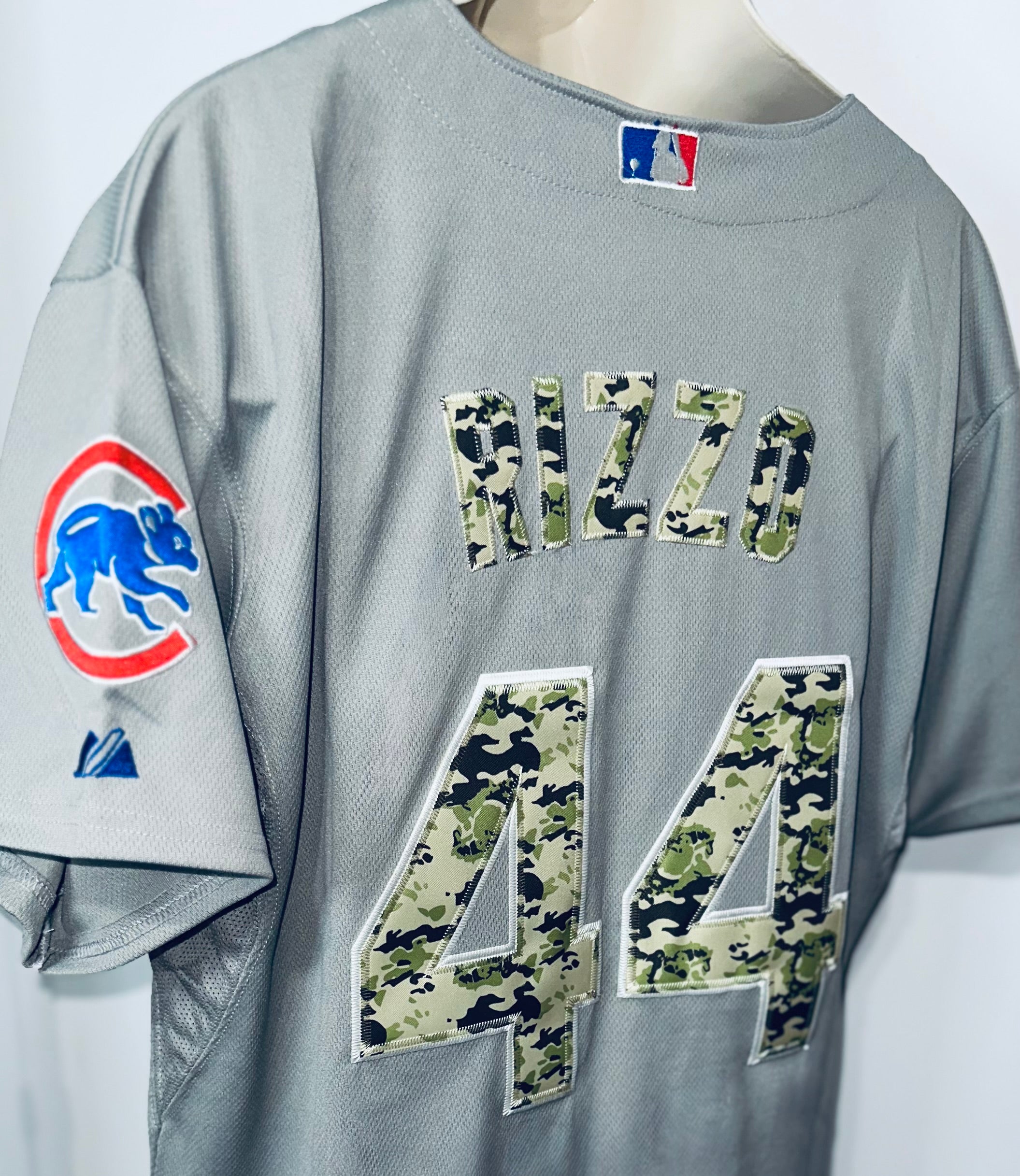 Chicago Cubs Anthony Rizzo #44 “Salute The Troops” Jersey (VINTAGE)