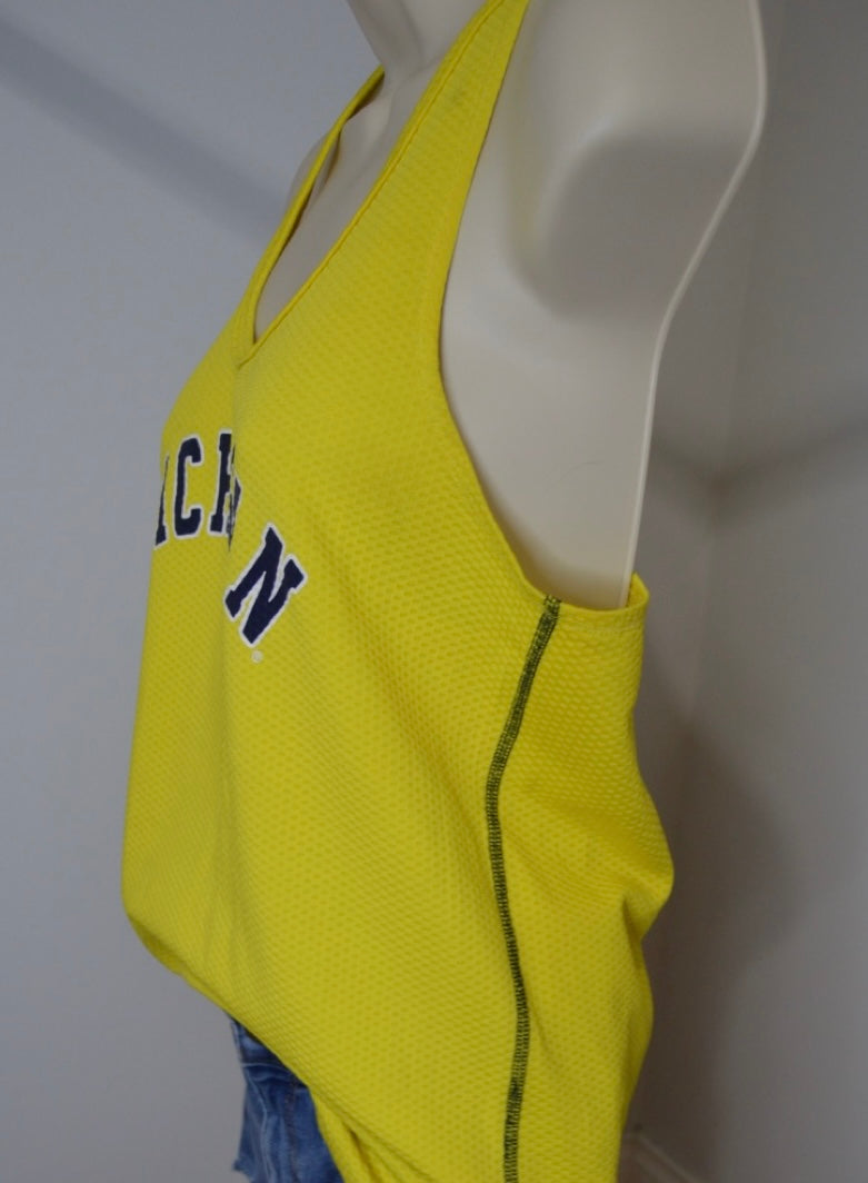 University of Michigan Razor Back Tank Top
