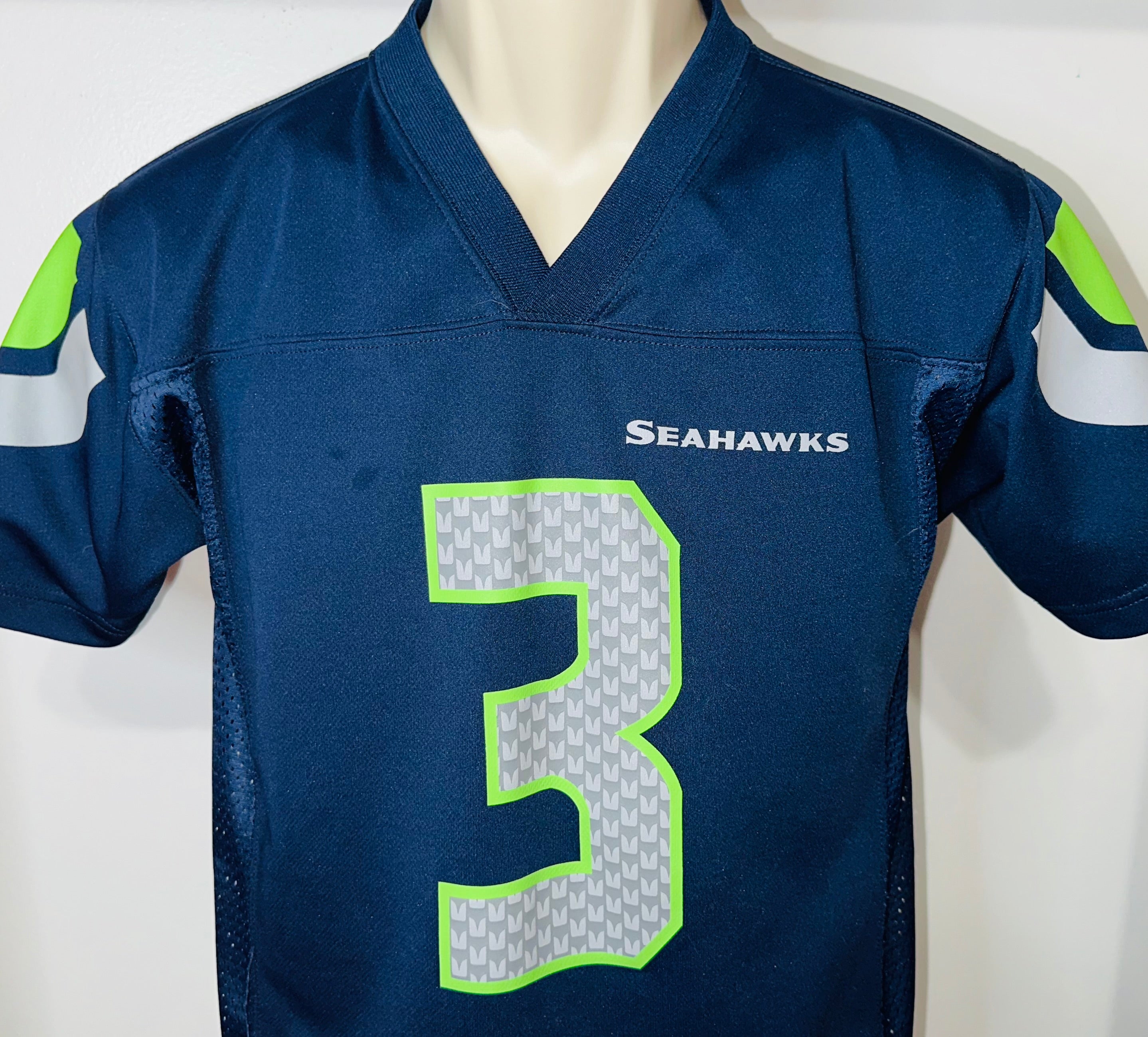 Seattle Seahawks Russell Wilson #3 Youth Jersey