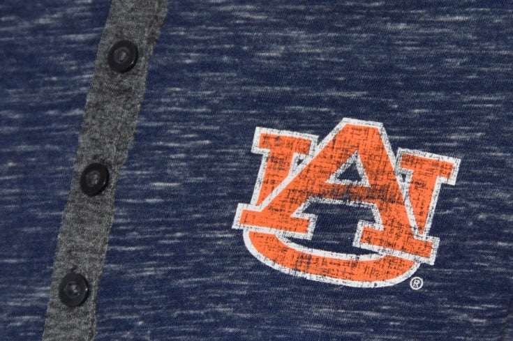 Auburn Tigers 3/4 Length Shirt-NWT