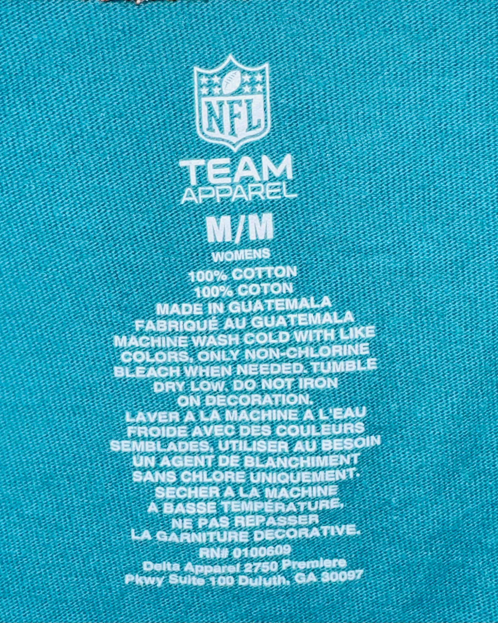 Miami Dolphins 3/4 Length Shirt