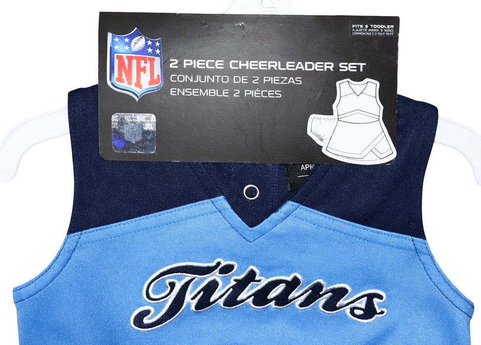 Tennessee Titans Cheerleader Set w/ Bloomers, Sz 3T (NWT)