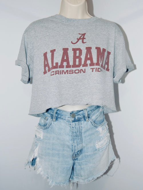 Alabama Crimson Tide Cropped Tee