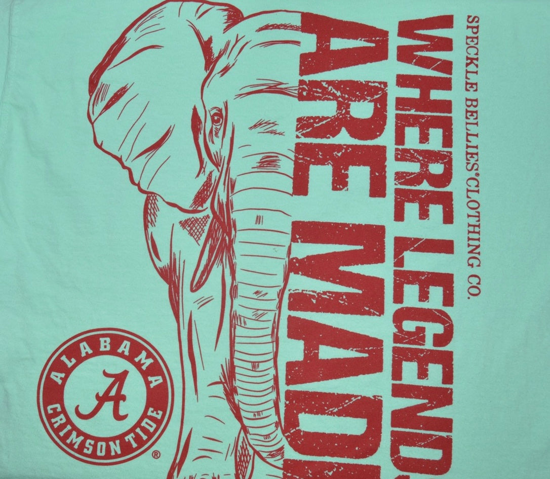 Alabama “Where Legends Are Made” T-shirt-NWT