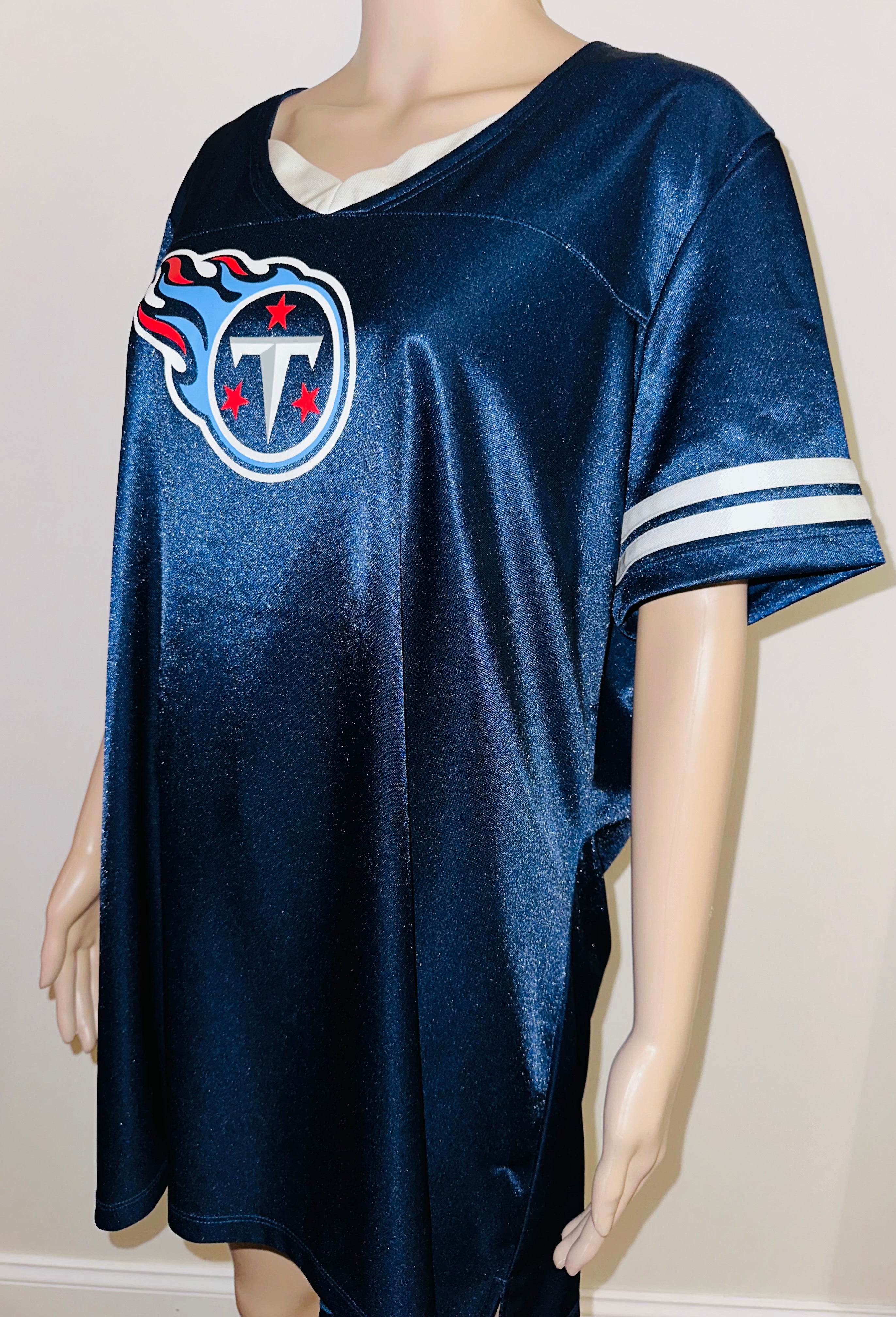 Tennessee Titans Ladies Silky Tee, Sz 3XL