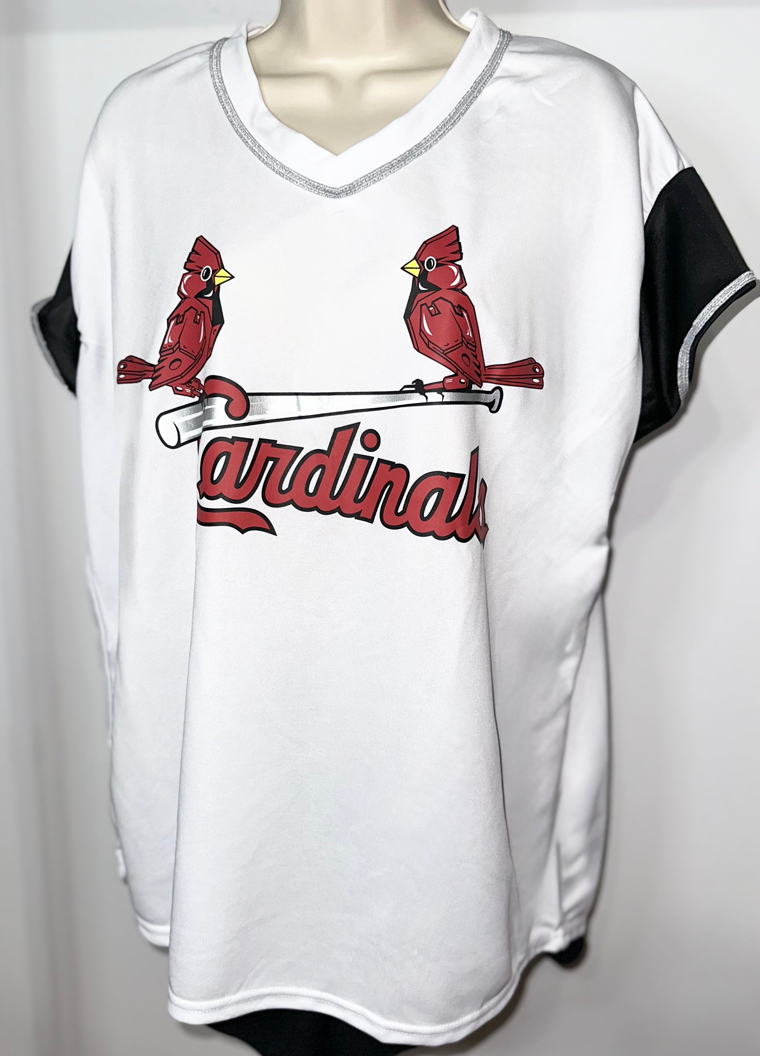 St. Louis Cardinals Sparkle Lined Jersey