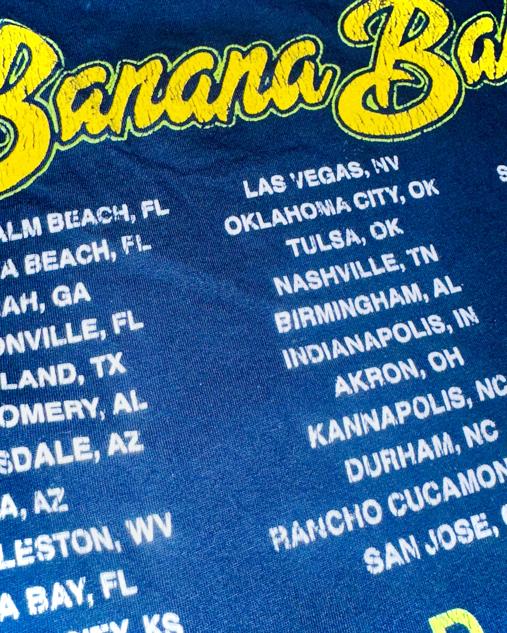 Savannah Banana’s 2023 Baseball Tour Tee, Sz Small