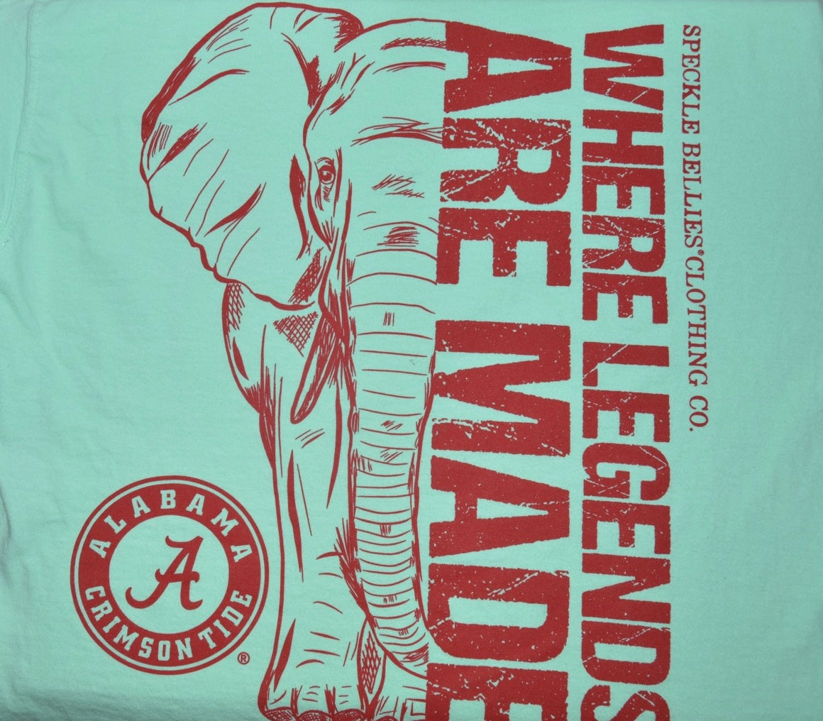 Alabama “Where Legends Are Made” T-shirt-NWT