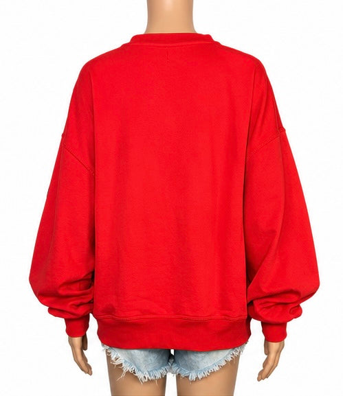 University of Georgia Women's Balloon Sleeve DAWGS Top, Adult Sz Small