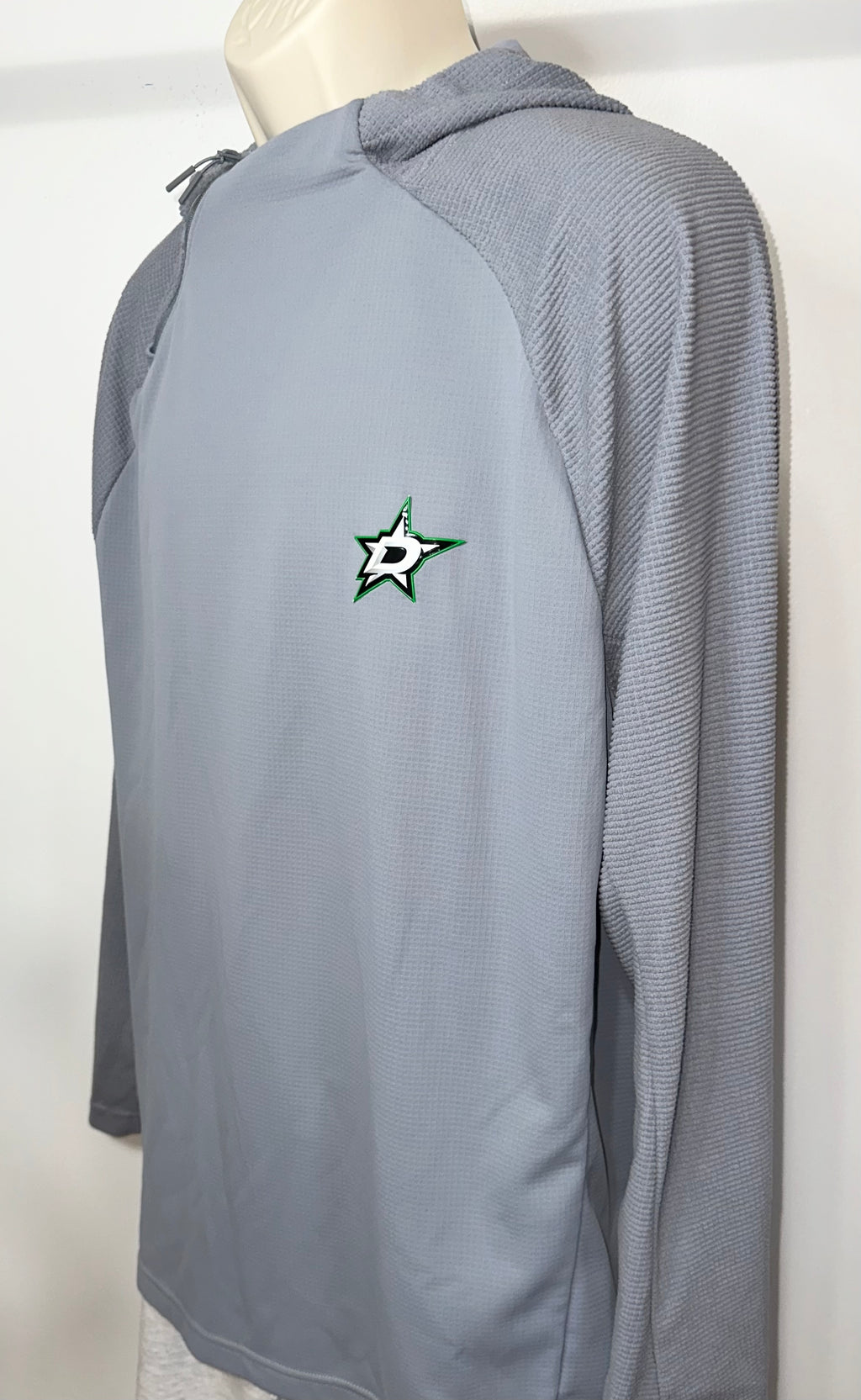 Dallas Stars 3D Patched Lightweight Hoodie