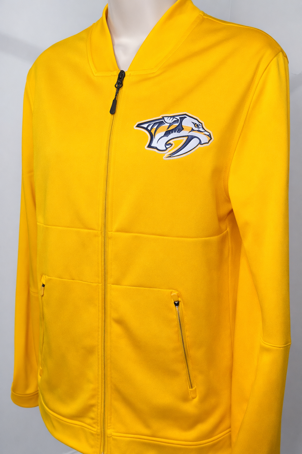 Nashville Predators Lightweight Zip Jacket, Sz Small