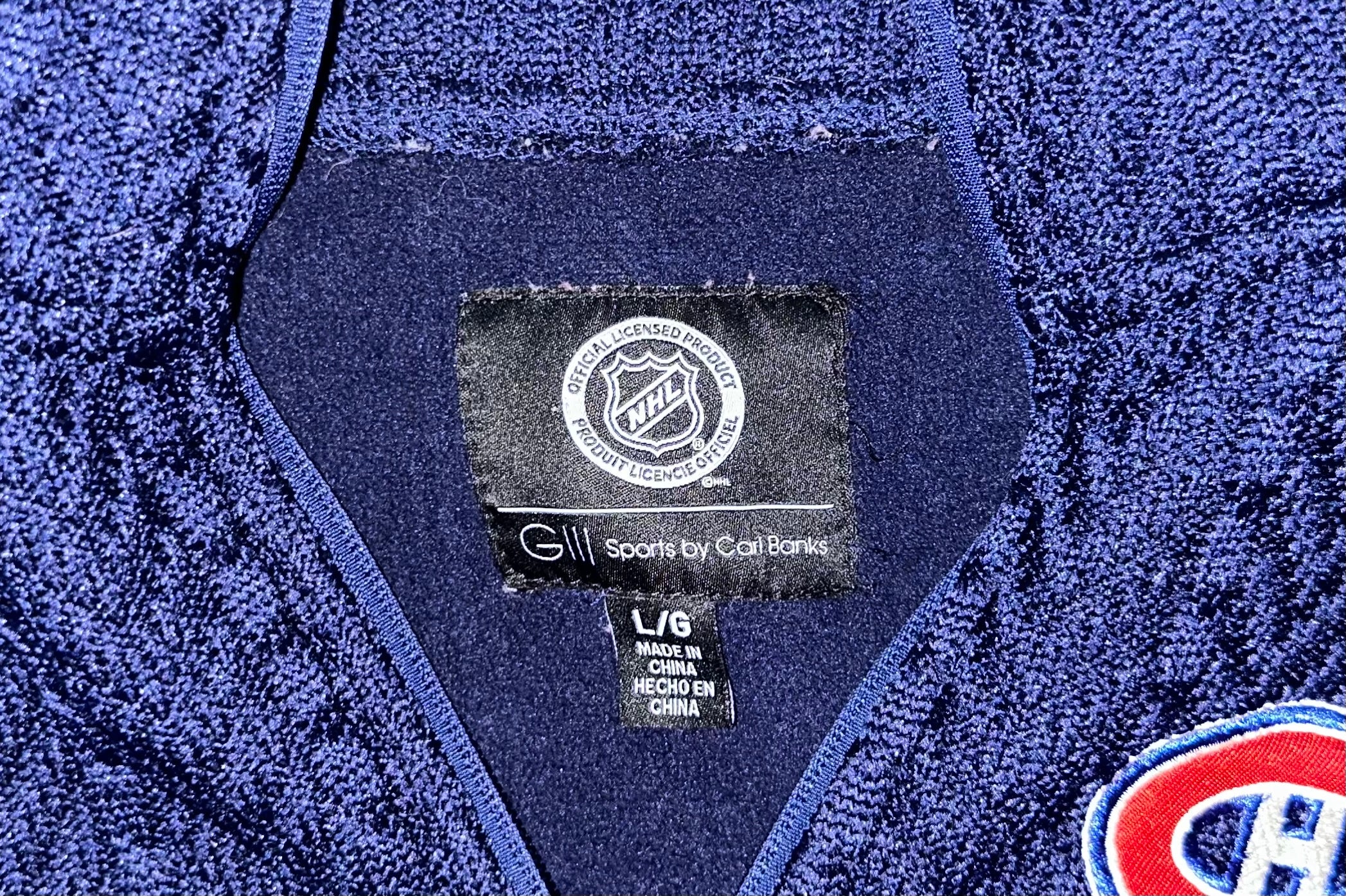 Montreal Canadiens Full Zip Knitted Pullover Sweater