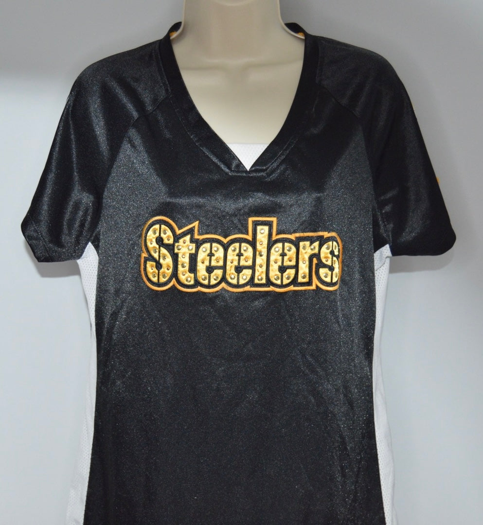 Pittsburgh Steelers Sequin/Bling Jersey (VINTAGE & RARE)