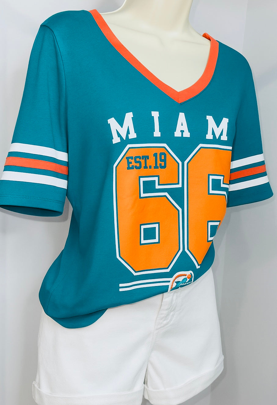Miami Dolphins 3/4 Length Shirt