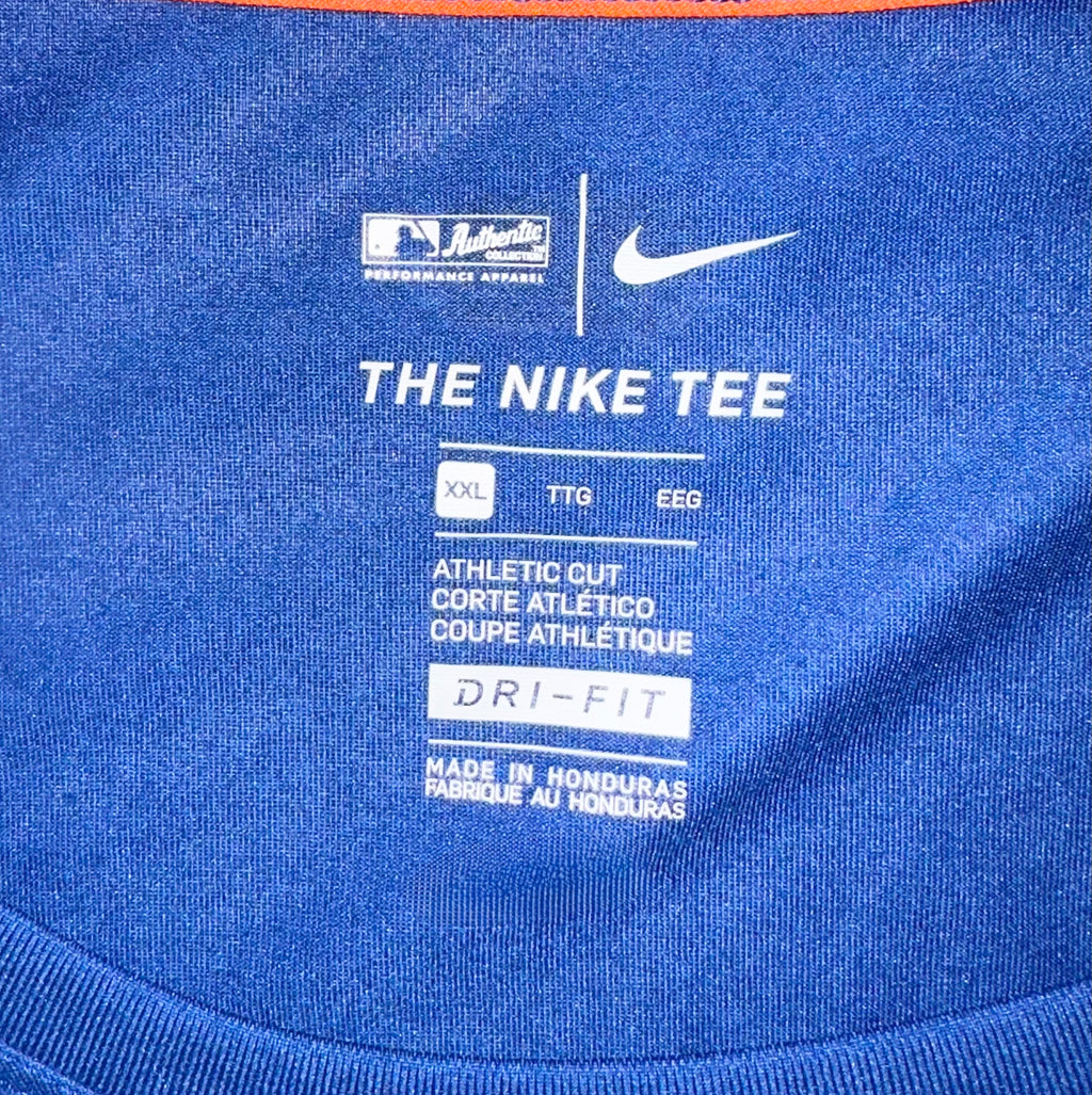 New York Mets Dri Fit Baseball Tee
