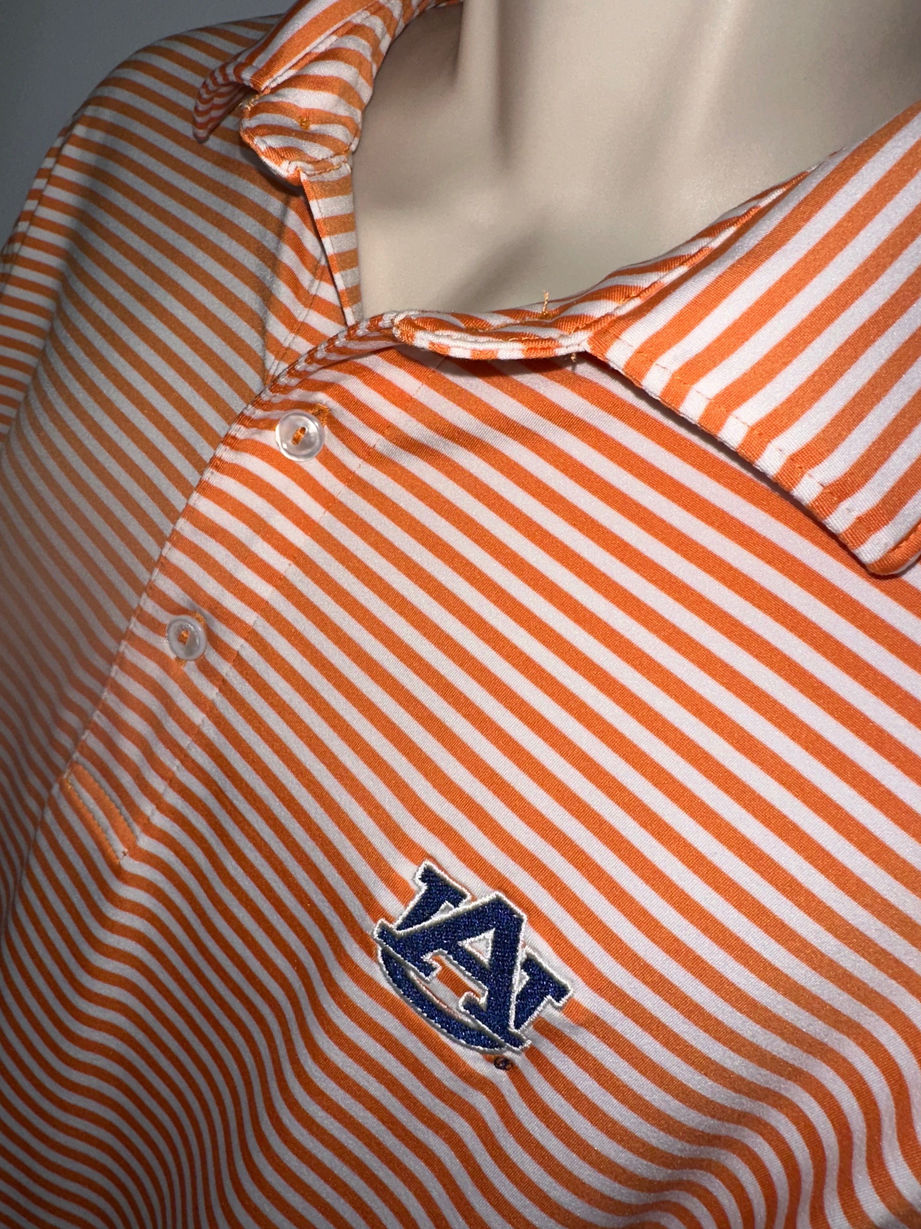 Auburn Tigers Dri Fit Golf Shirt Polo