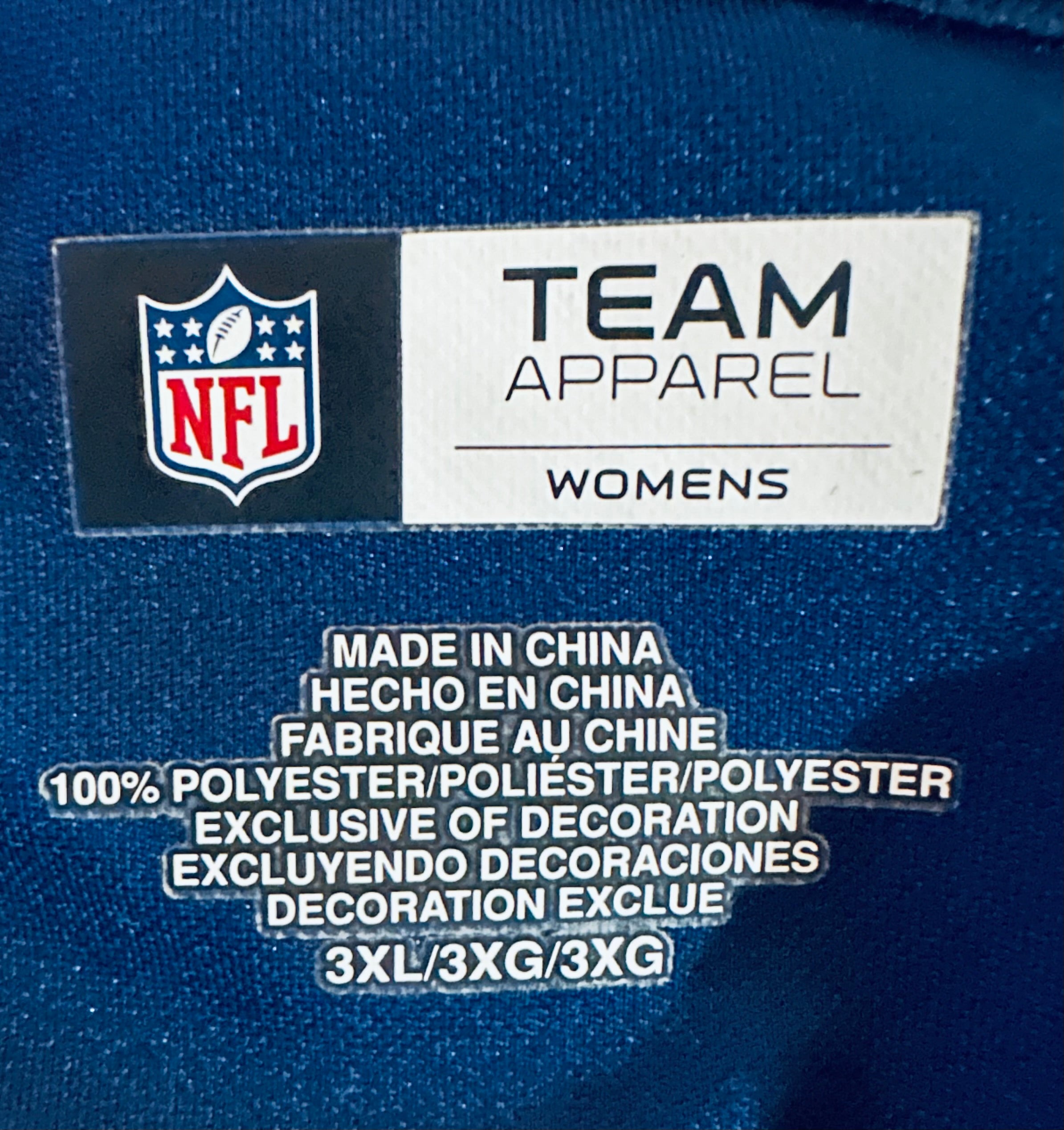 Tennessee Titans Ladies Silky Tee, Sz 3XL