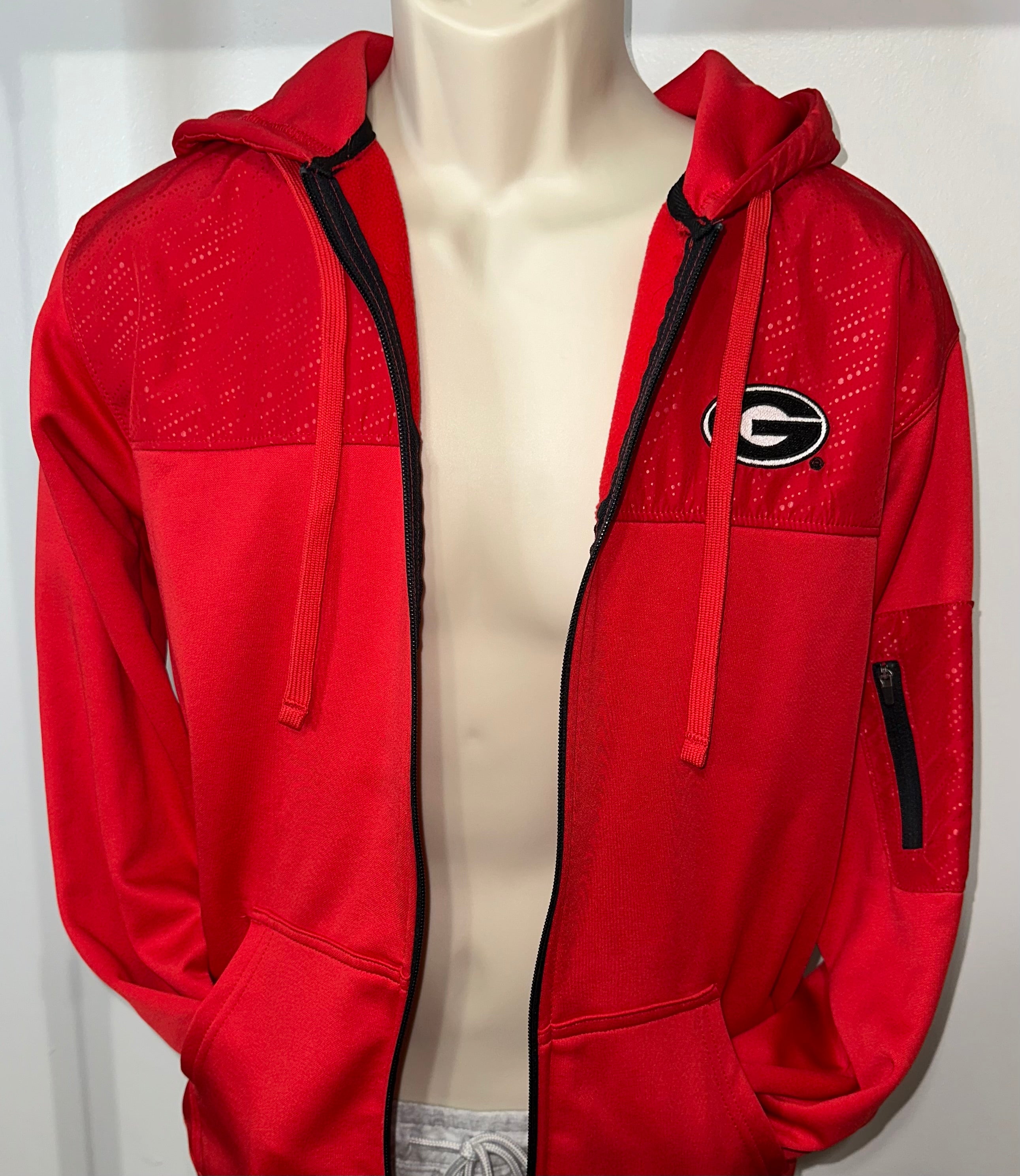 Georgia Bulldogs Full Zip Hoodie (NWT)