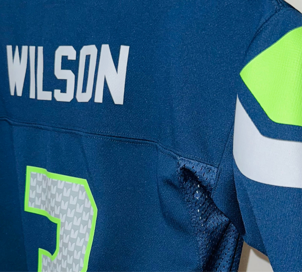Seattle Seahawks Russell Wilson #3 Youth Jersey