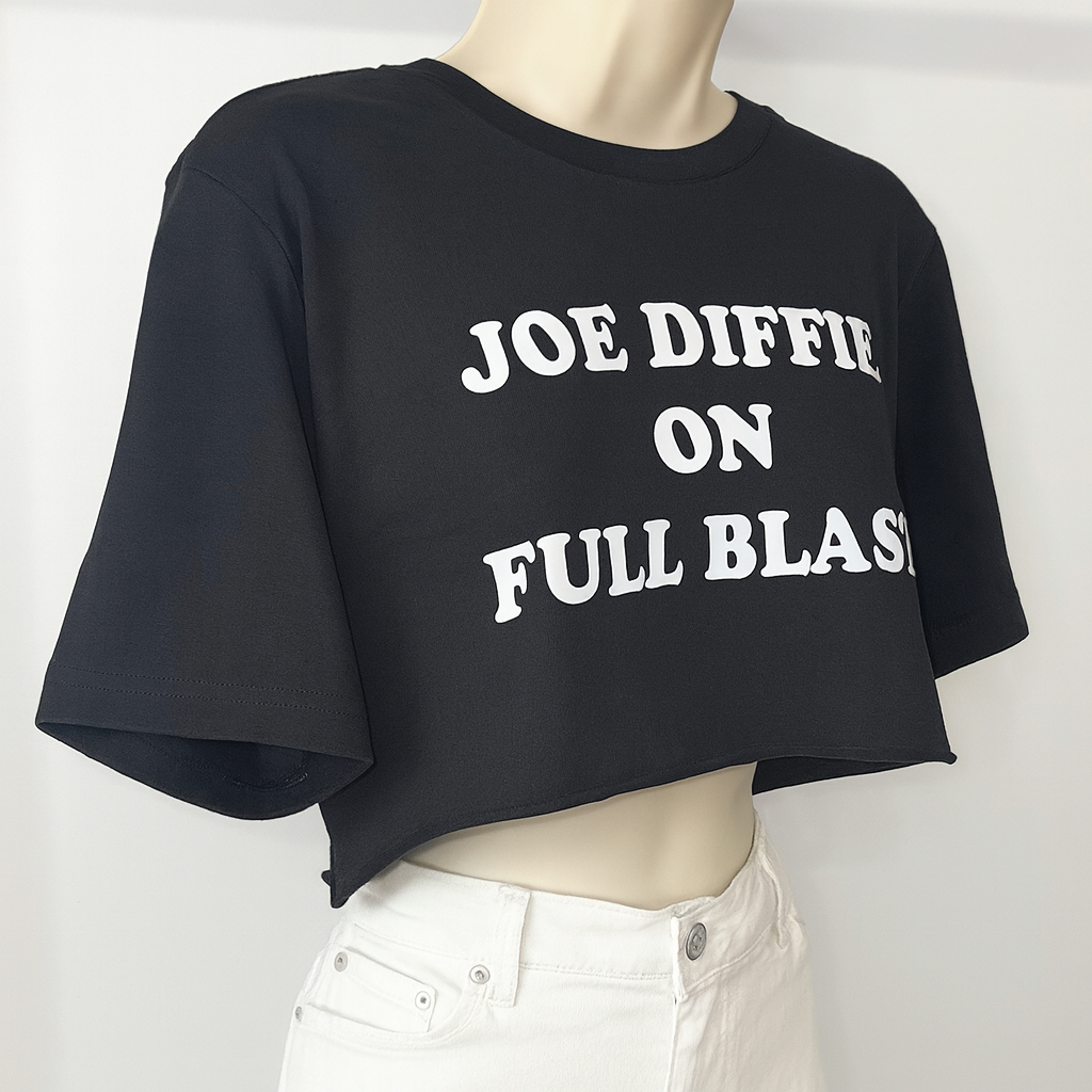 “Joe Diffie on Full Blast” Cropped Concert Tee