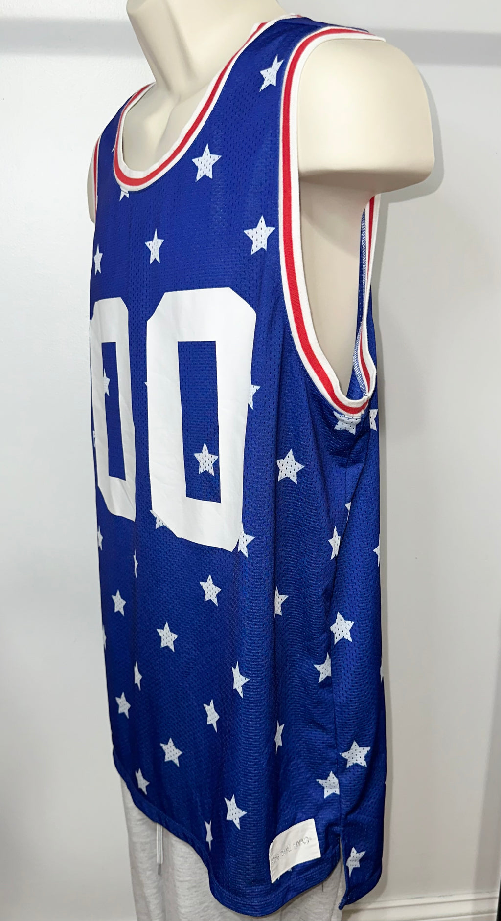 Team USA Stars & Stripes “00” Basketball Jersey