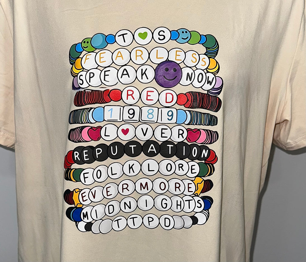 Taylor Swift Friendship Bracelet Tee