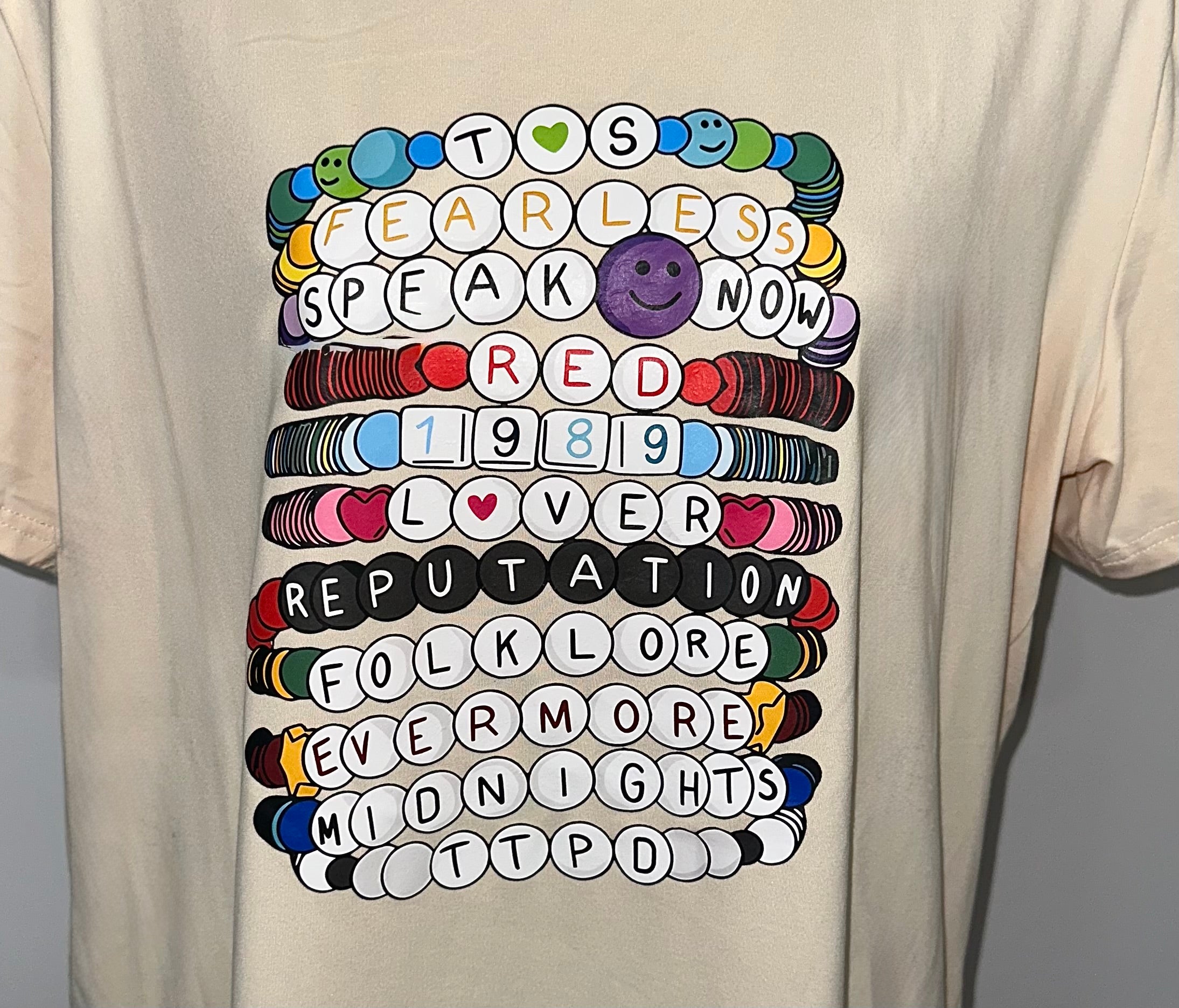 Taylor Swift Friendship Bracelet Tee