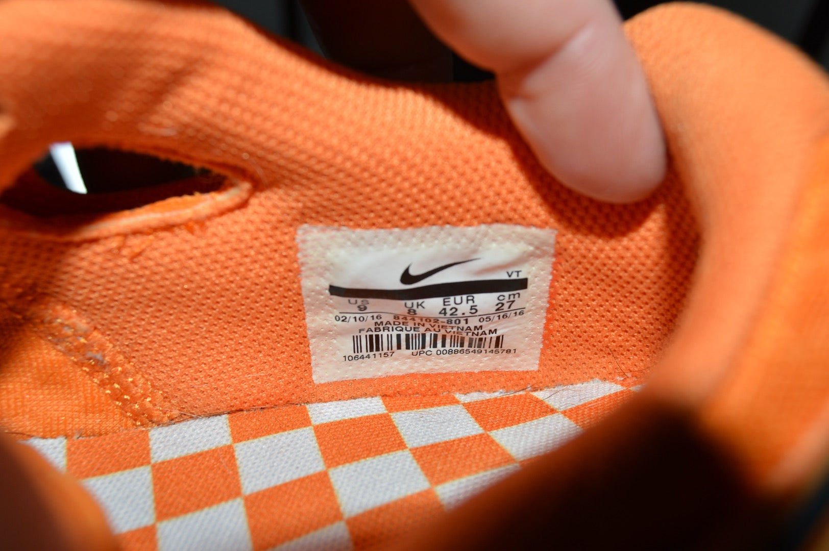 Tennessee Vols Nike Sneakers