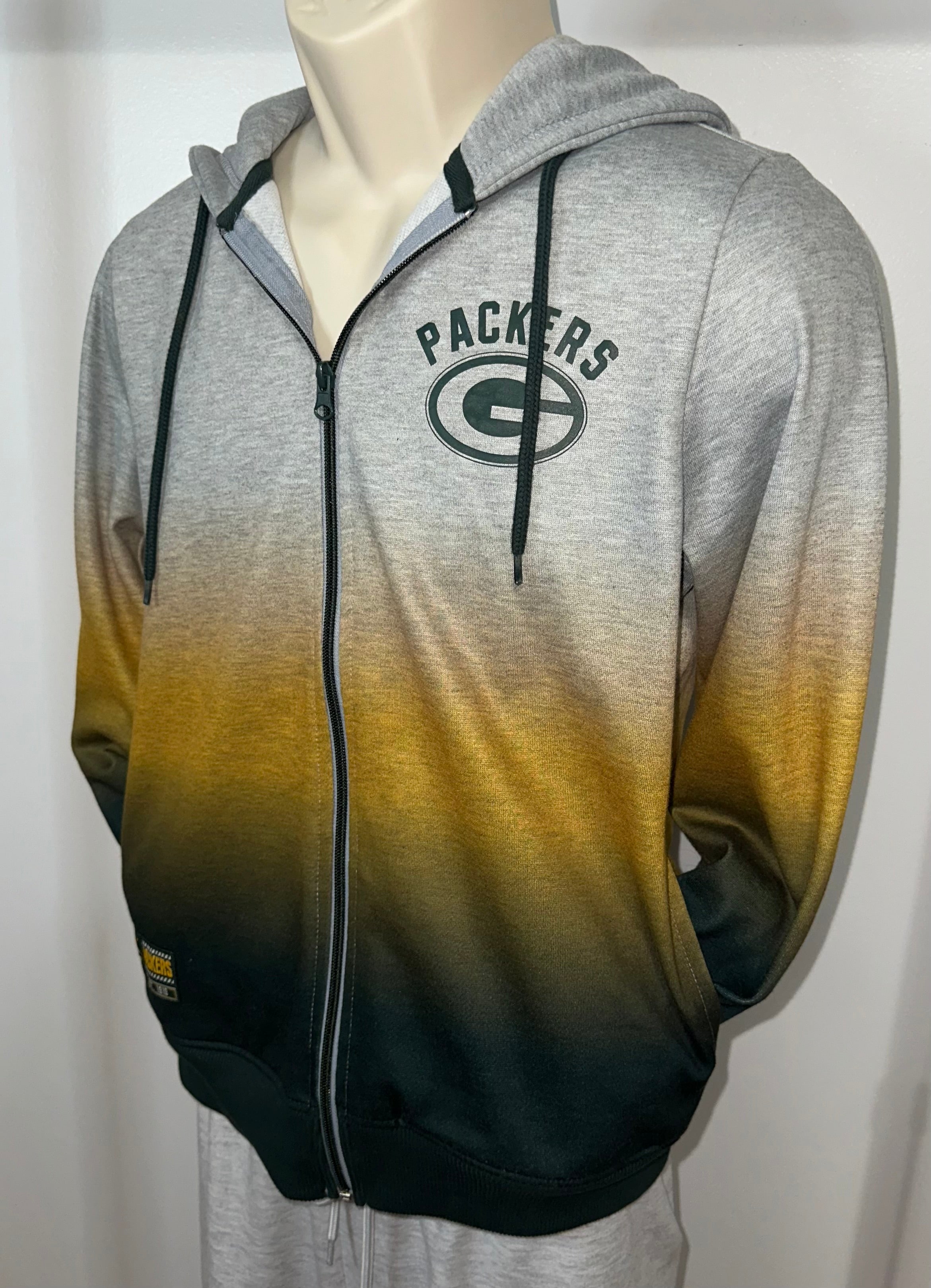 Green Bay Packers Men’s Full Zip Hoodie