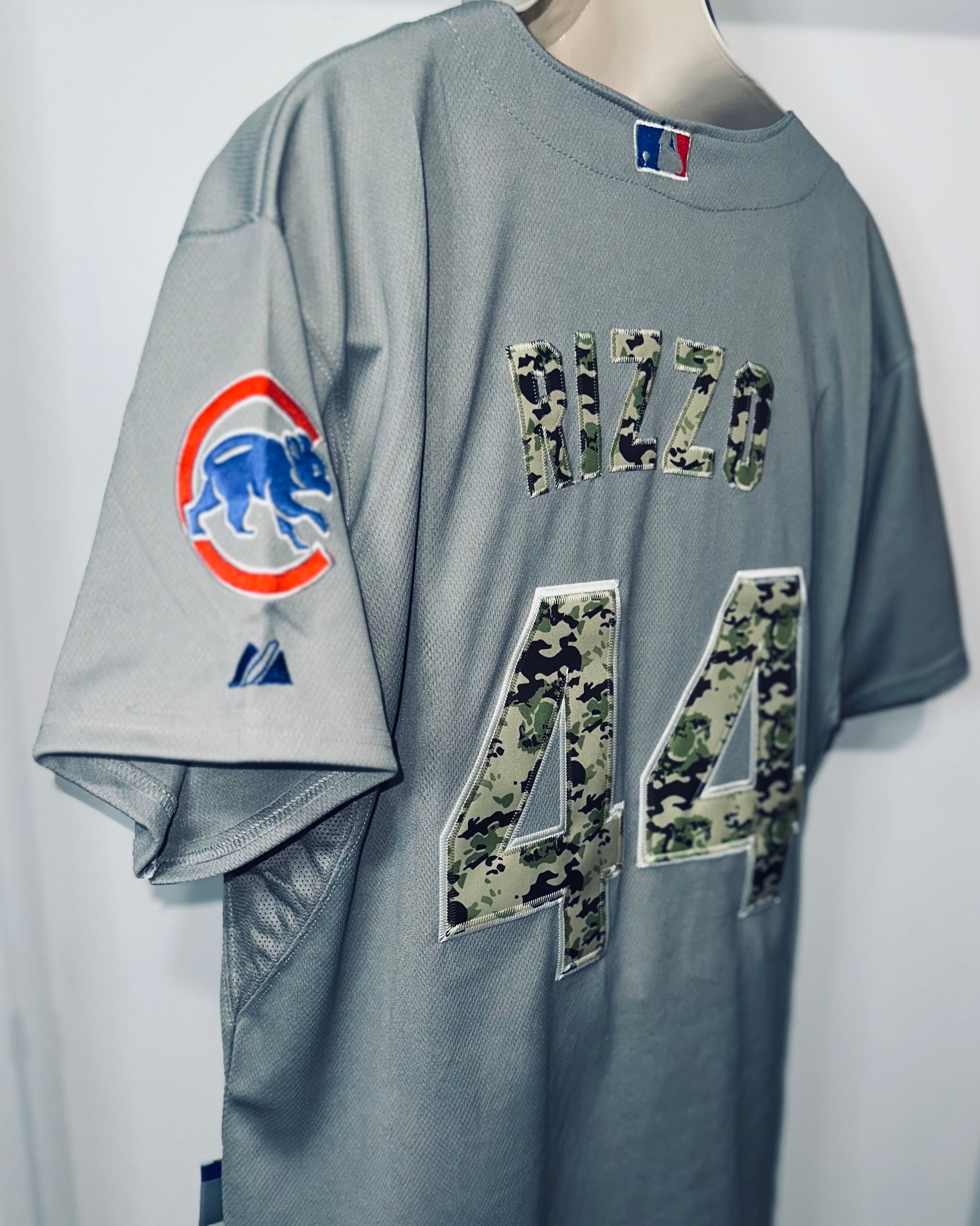 Chicago Cubs Anthony Rizzo #44 “Salute The Troops” Jersey (VINTAGE)