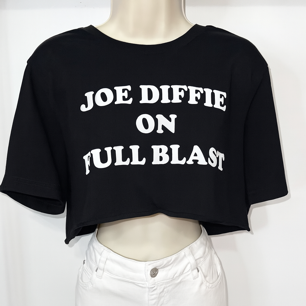 “Joe Diffie on Full Blast” Cropped Concert Tee