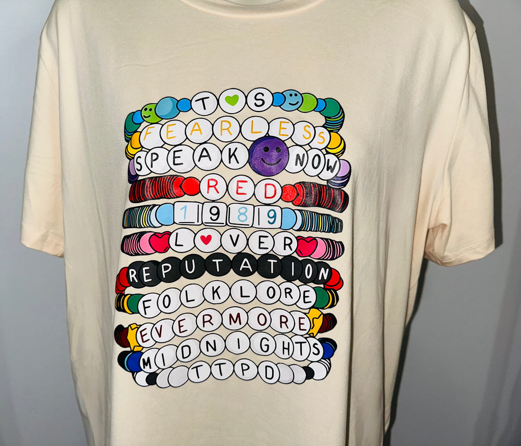 Taylor Swift Friendship Bracelet Tee