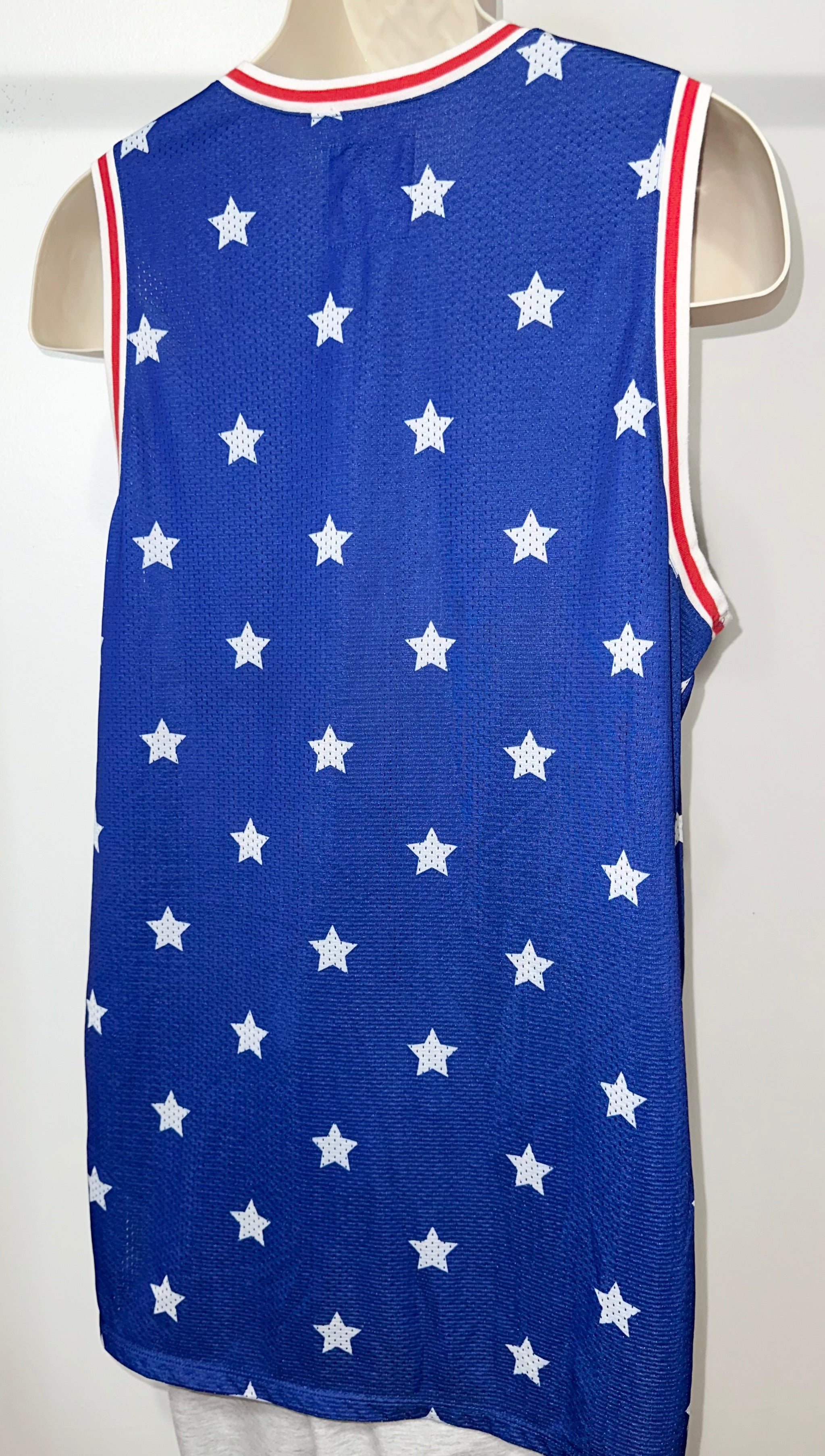 Team USA Stars & Stripes “00” Basketball Jersey