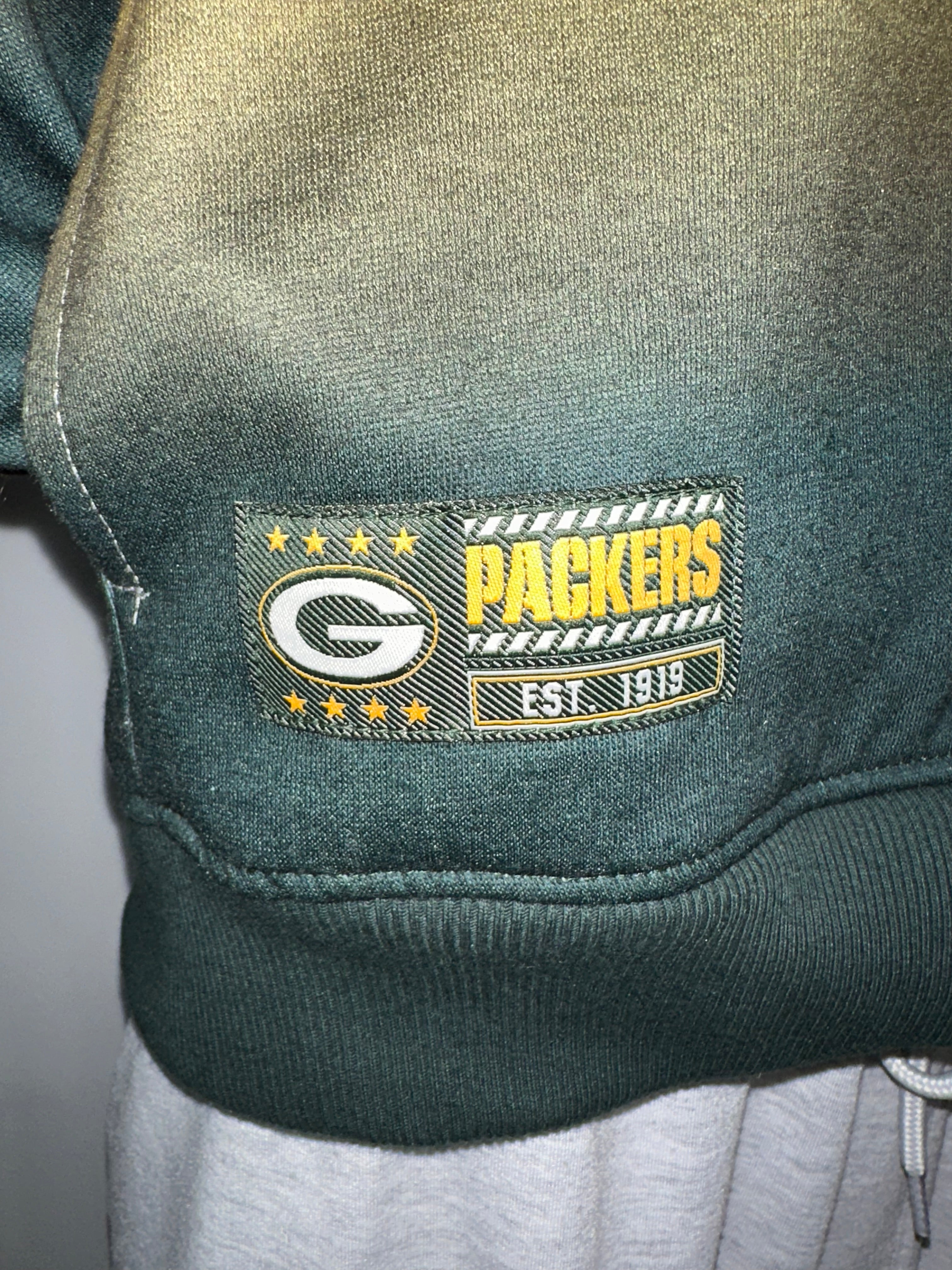 Green Bay Packers Men’s Full Zip Hoodie