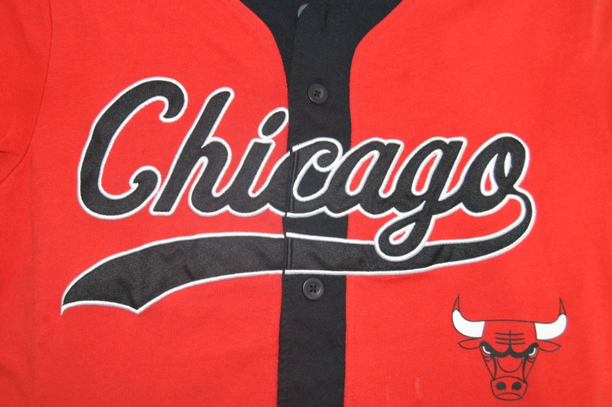 Chicago Bulls “EST. 66” Button-up Jersey (VINTAGE)