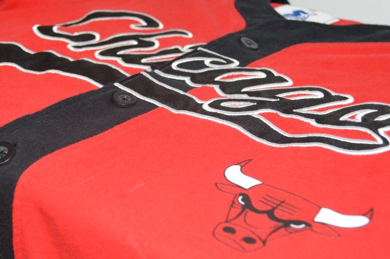 Chicago Bulls “EST. 66” Button-up Jersey (VINTAGE)