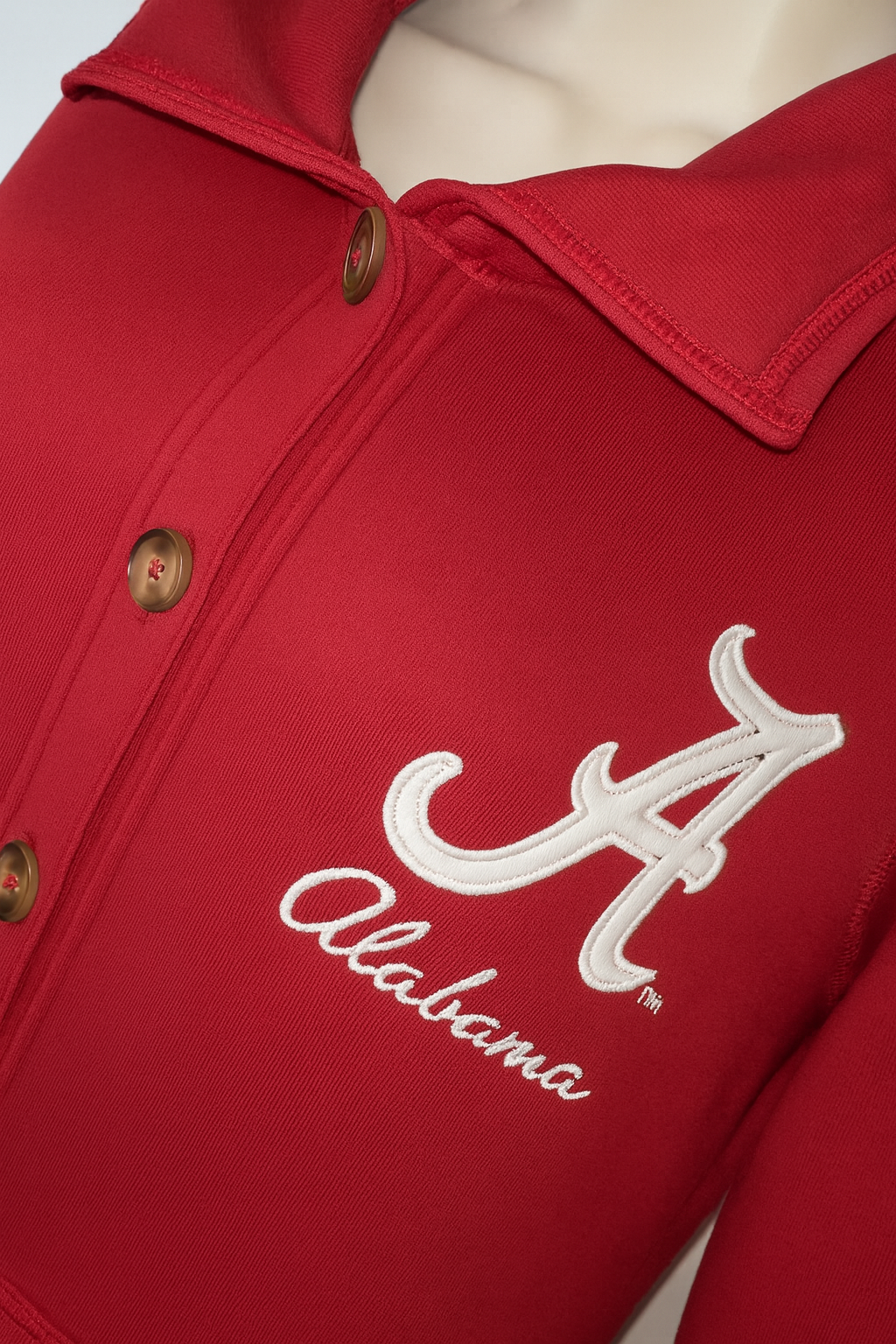 Alabama Roll Tide Button Up Sweater (NWT)