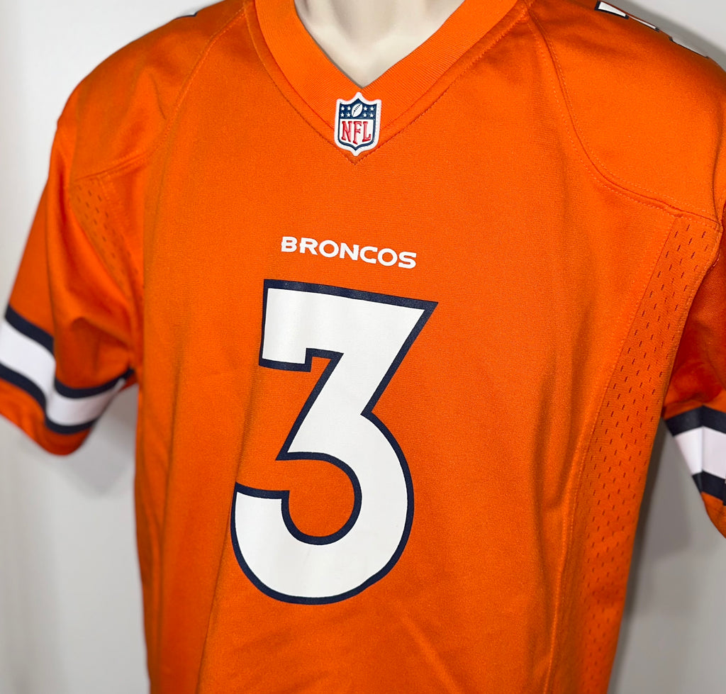 Denver Broncos Elite On Field Russell Wilson #3 Jersey
