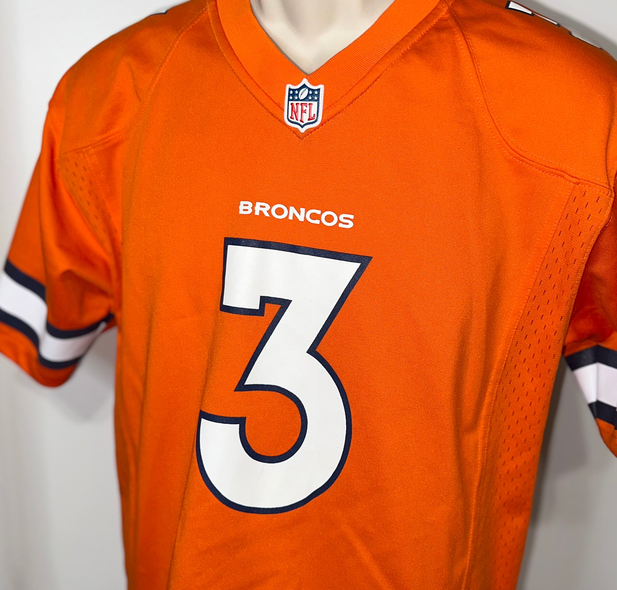 Denver Broncos Elite On Field Russell Wilson #3 Jersey